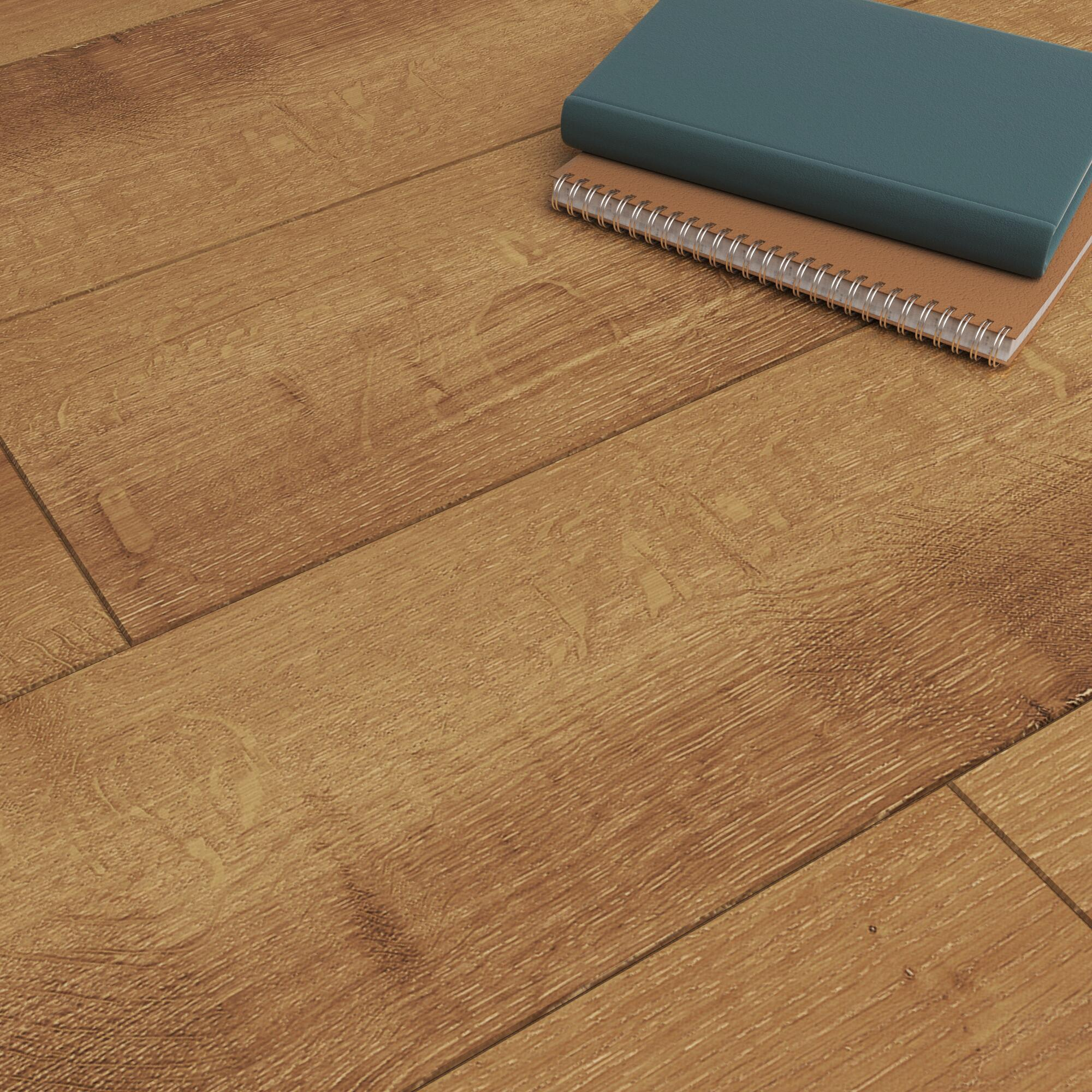 Pavimento laminato effetto legno larice chiaro, AC4 classe 32, sp. 8 mm, ARTENS Westport, 1.99 m² - 35
