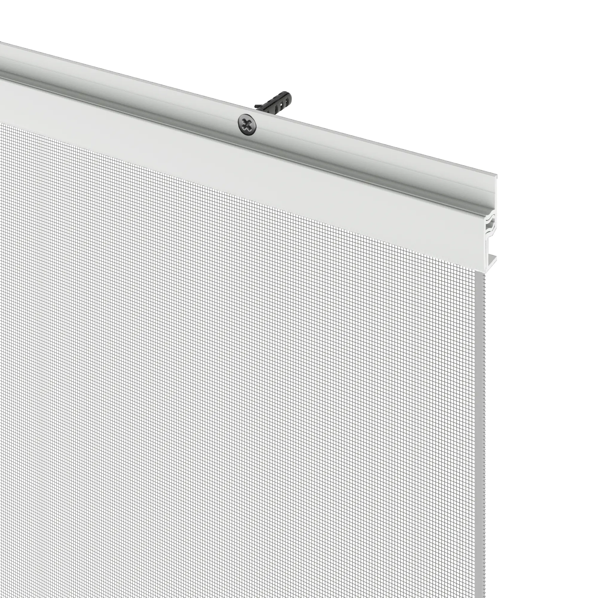 Moustiquaire H.230 x l.130 cm 4 bandes verticales/porte MOUSTIKIT CONFORT gris - 7