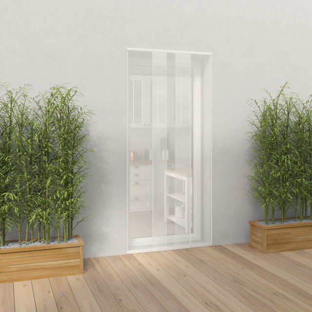 Moustiquaire En Fibre De Verre - 100 X 250 Cm - Blanc [Infactory