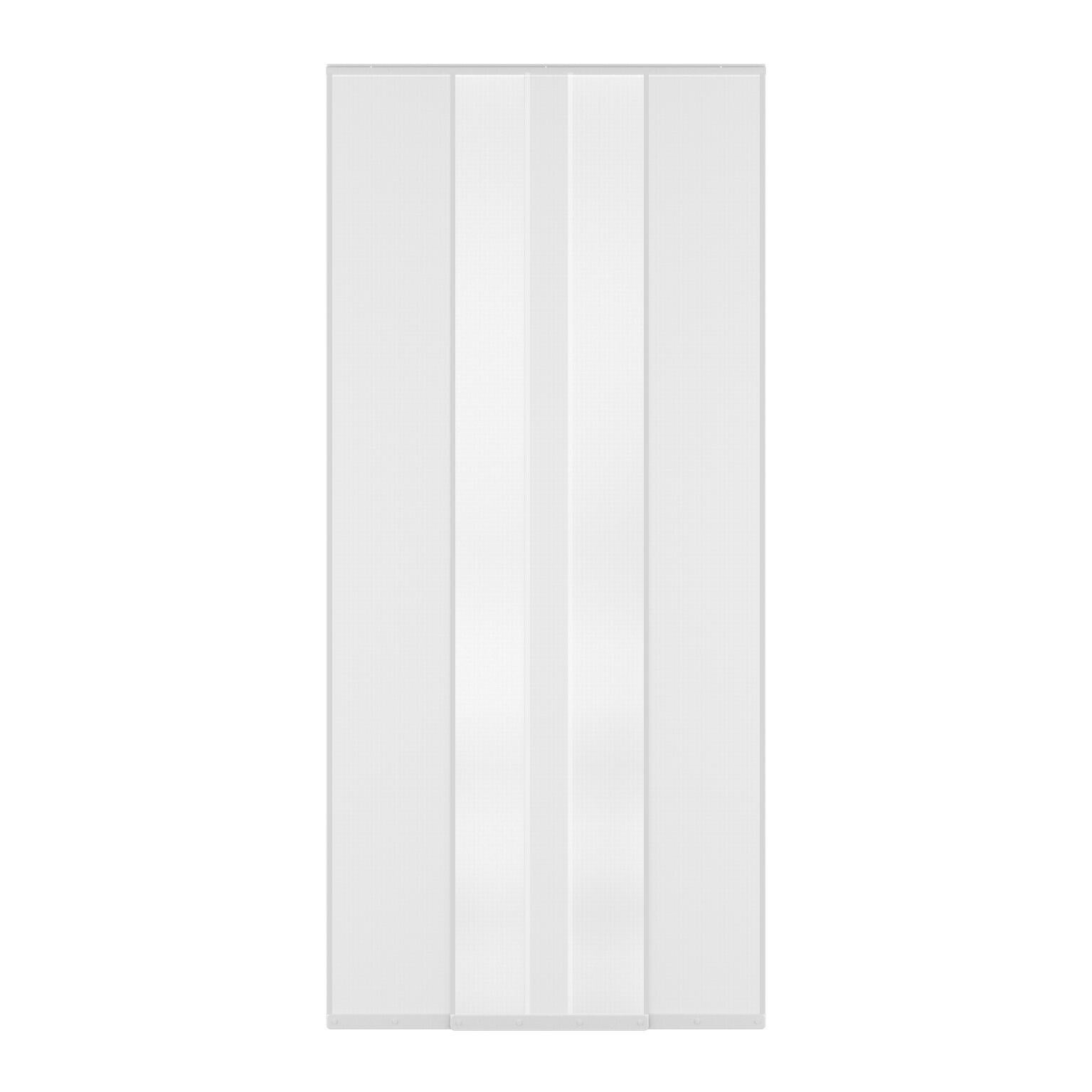 Moustiquaire H.230 x l.100 cm 3 bandes verticales/porte MOUSTIKIT CONFORT blanc - 4