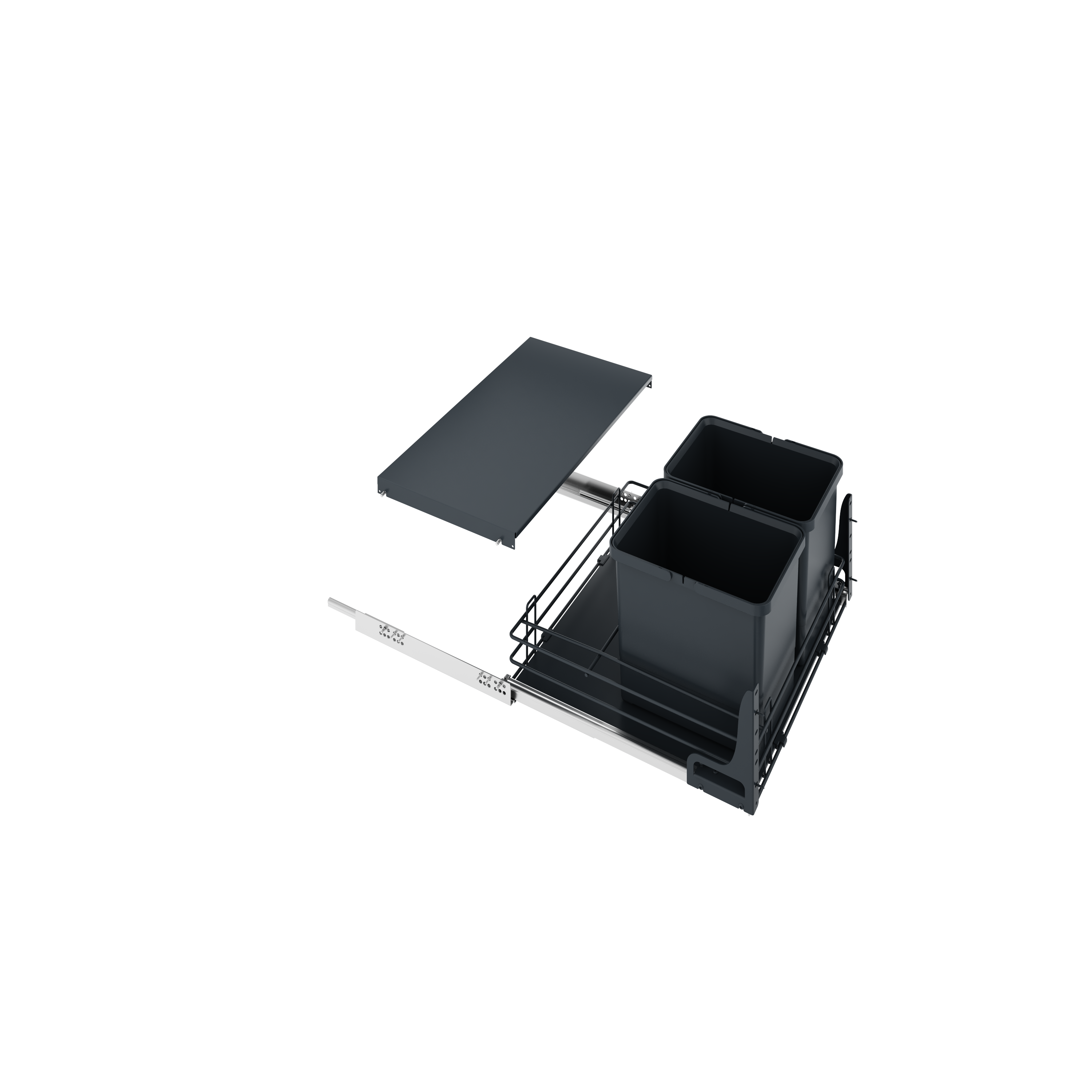 Kit balde interno extraível Delinia 2x16L - 2