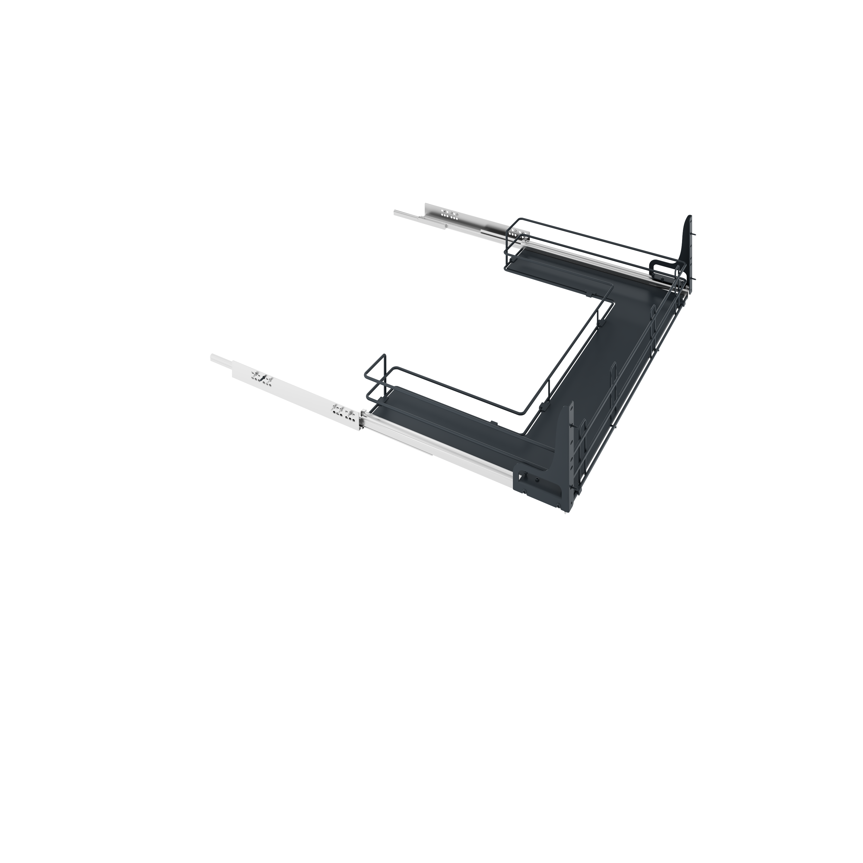 Kit extraível gaveta inferior Lava-louça Delinia M900 cinza - 2