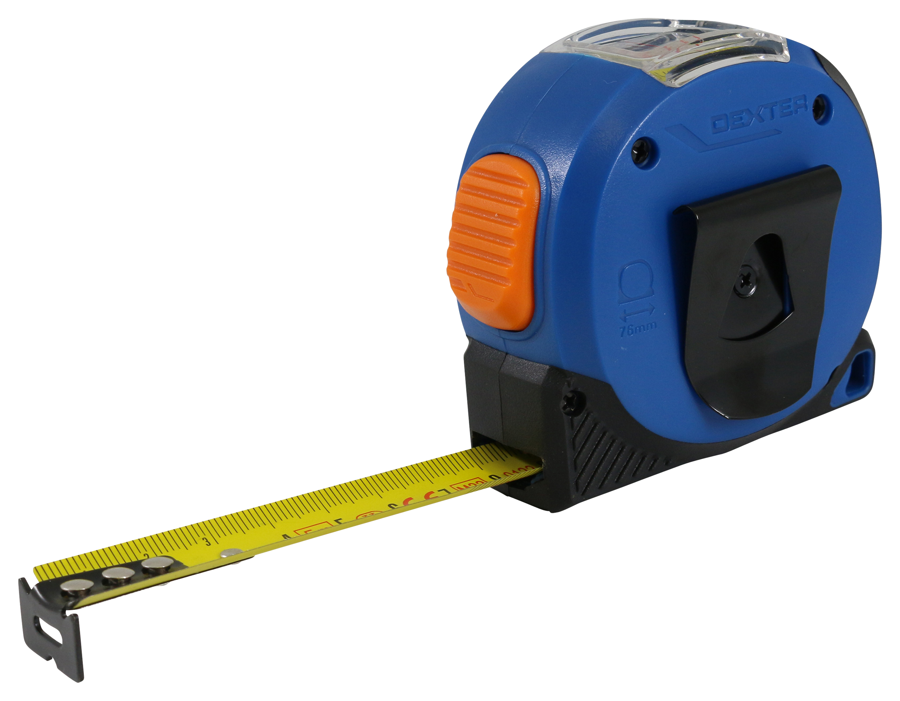 Fita métrica com janela 5 m 19 mm Dexter - 2