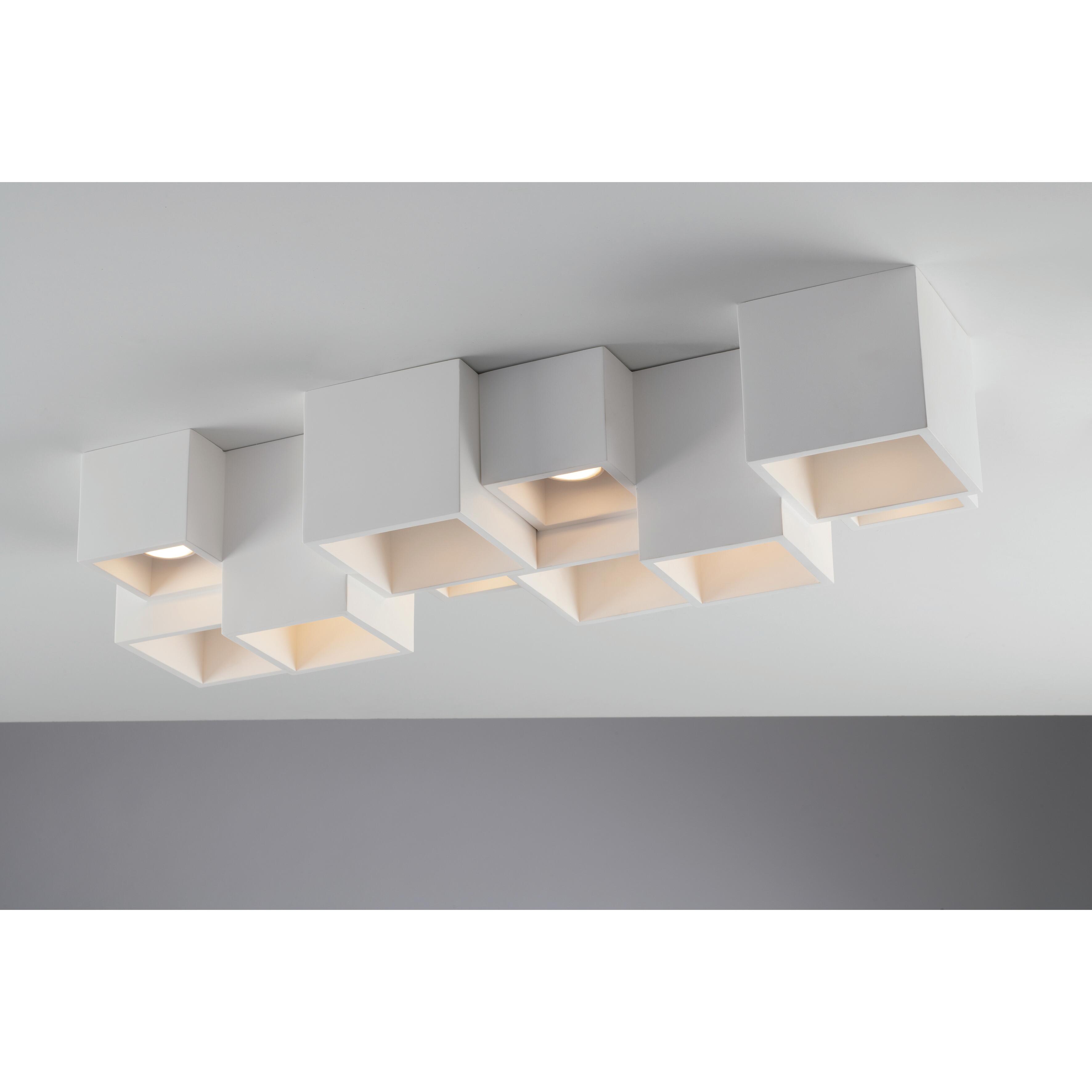 Plafoniera design Foster bianco IP20, 5XGU10 INSPIRE - 2