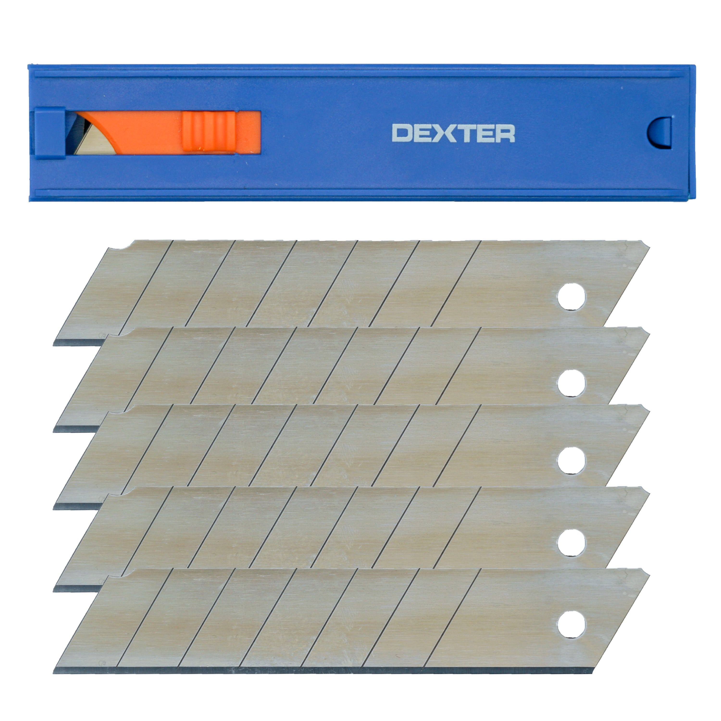 Per Cutter Lama di ricambio per cutter DEXTER 5 pezzi | Leroy Merlin