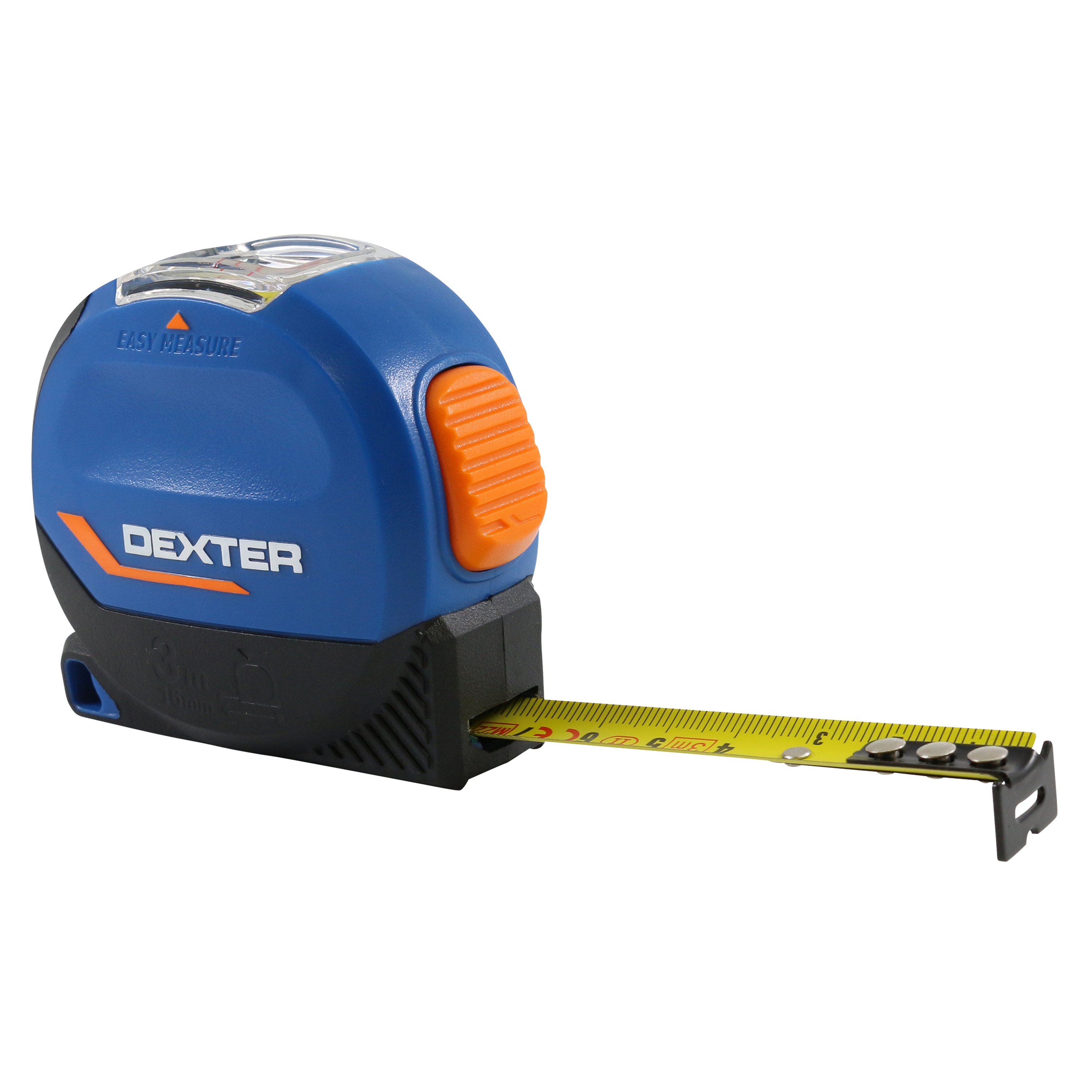 Fita métrica com janela DEXTER 3M 16MM - 2
