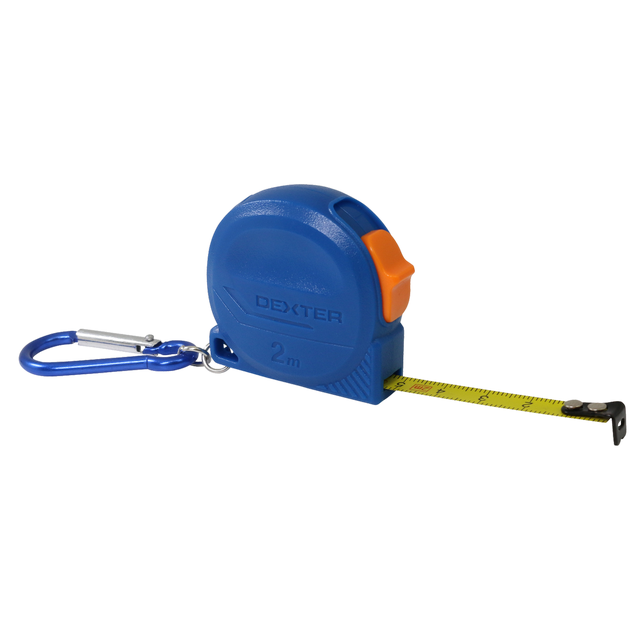 Metro DEXTER acciaio 2 m x 8 mm