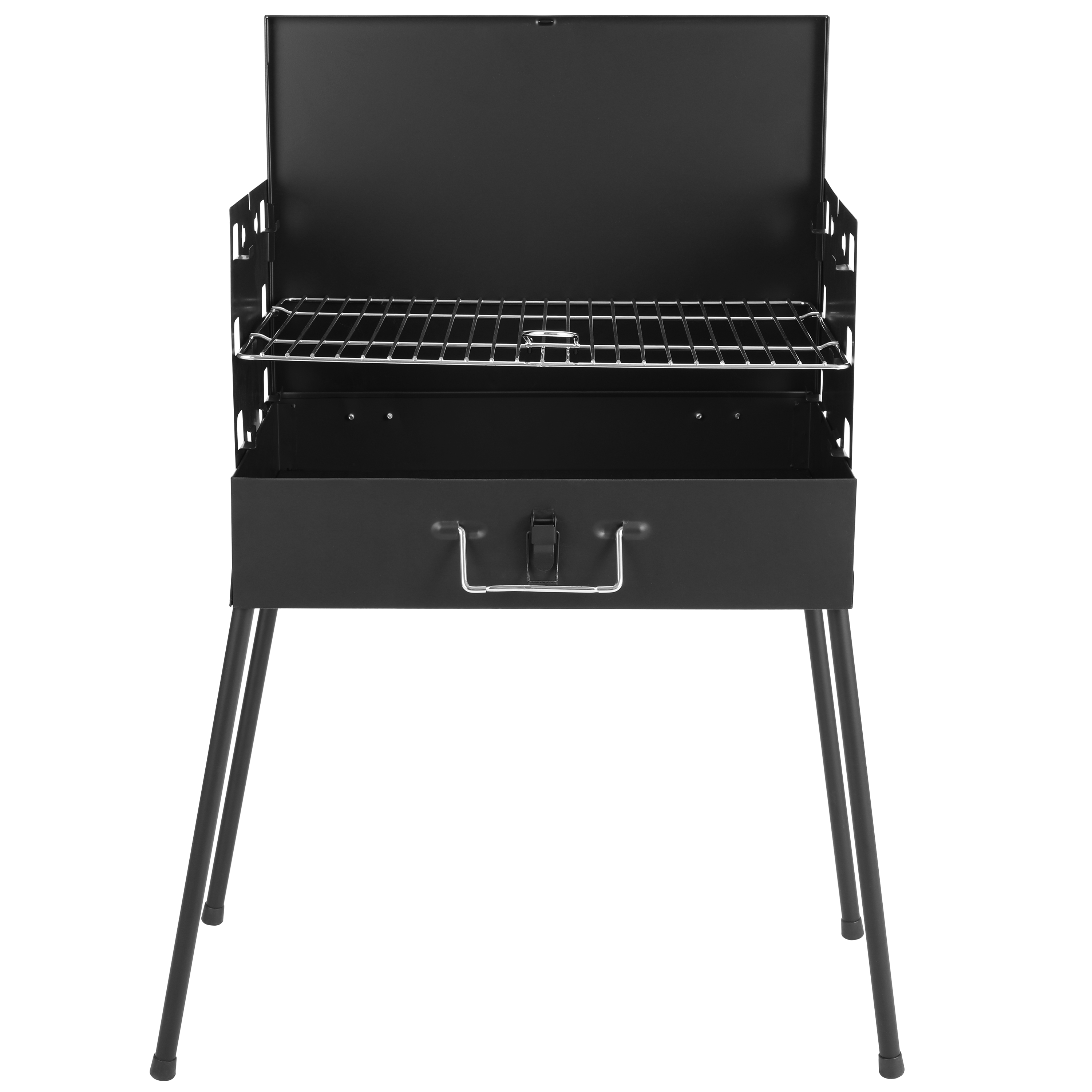 Barbecue Camping Portable Gaz Butane/propane - Avec Sac Transport, Grille, Pince (noir) - 5