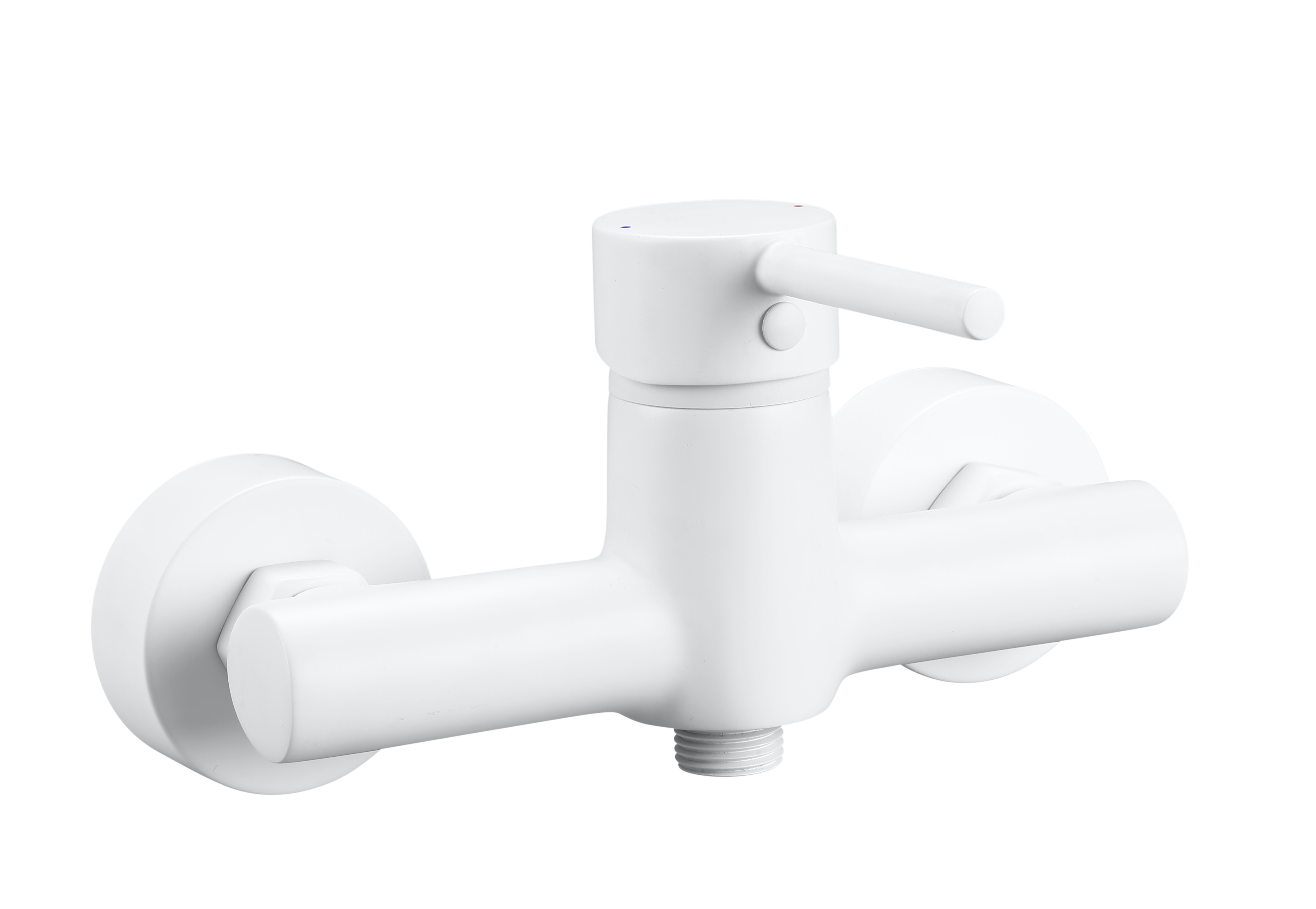 Mitigeur de douche mécanique blanc, Mia, SENSEA - 2