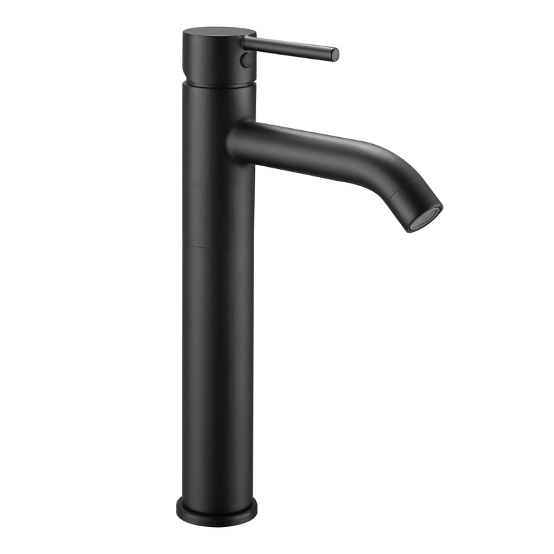 Bateria umywalkowa wysoka czarna Mia Sensea