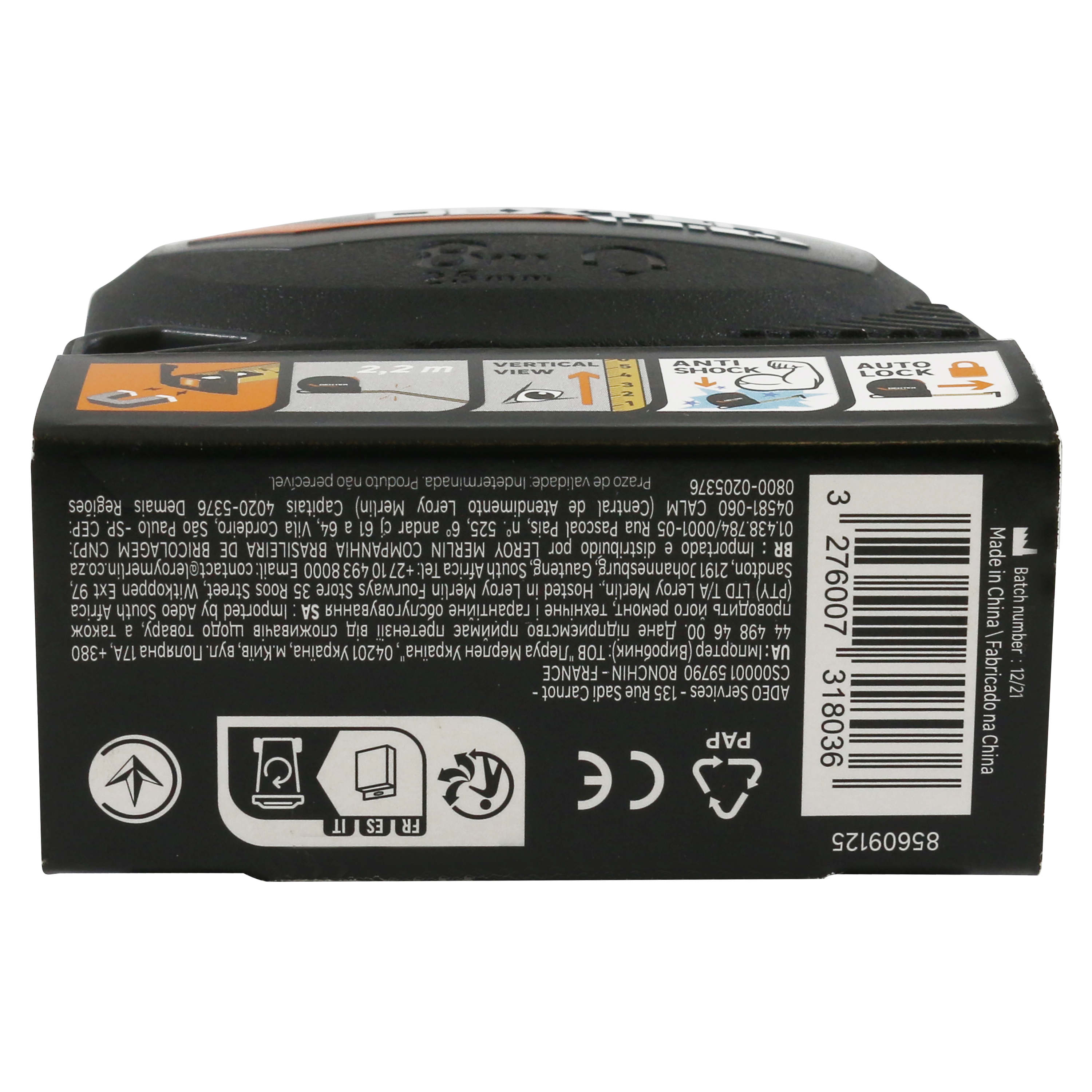 Mètre ruban DEXTER PRO 8 m - 4