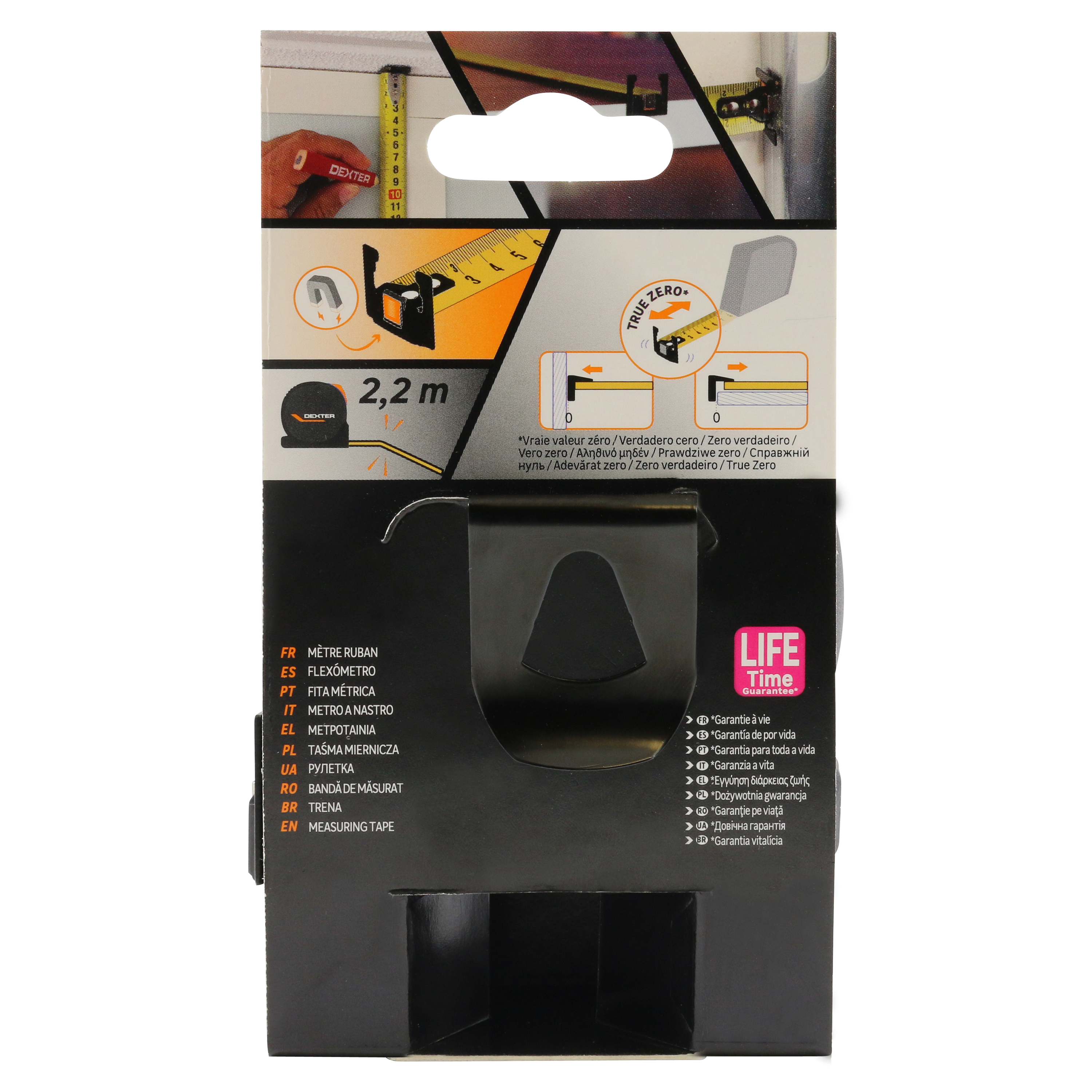 Fita métrica DEXTER PRO 8M 25MM - 6