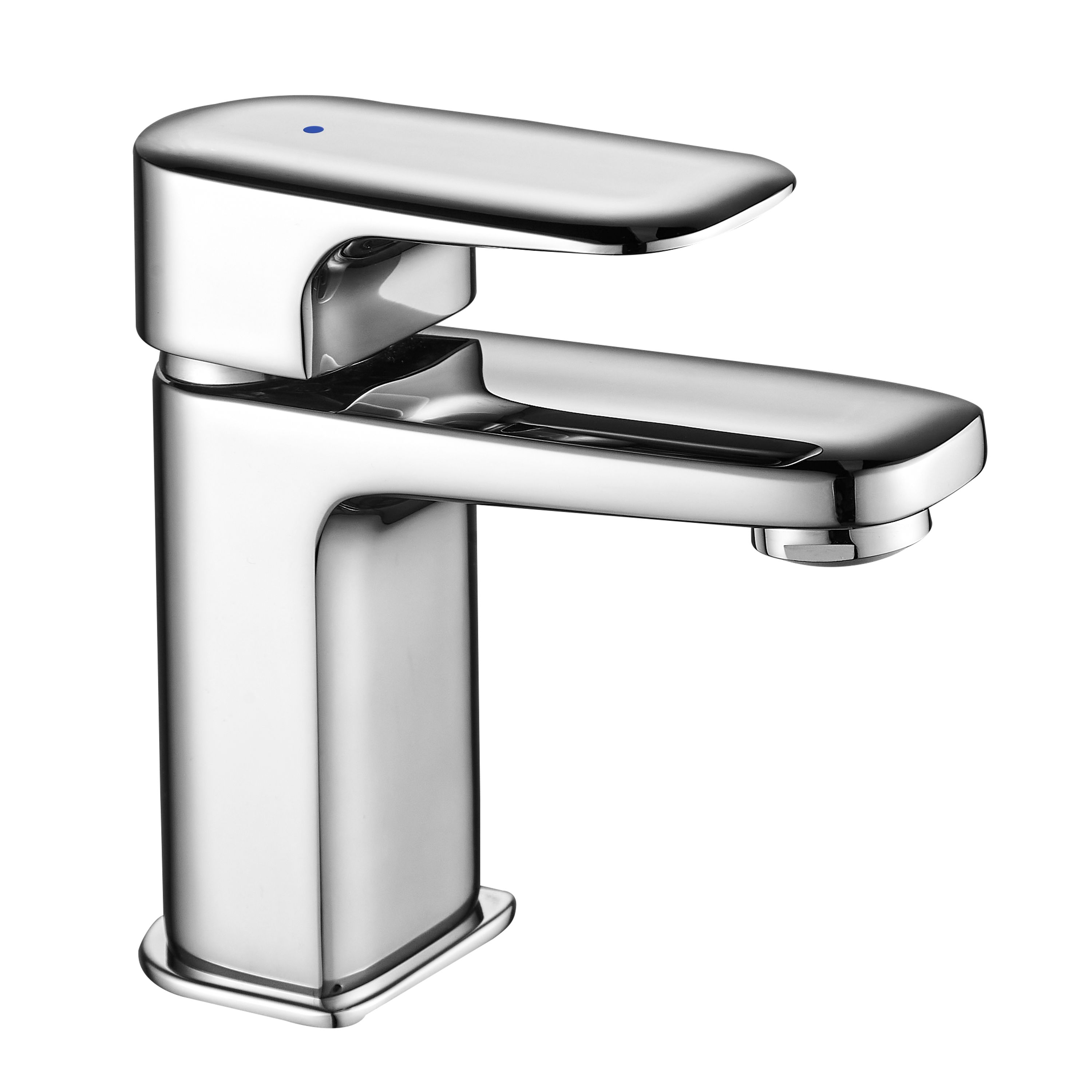 Grifo lavabo monomando SENSEA Remix cromado 1 agua Leroy Merlin