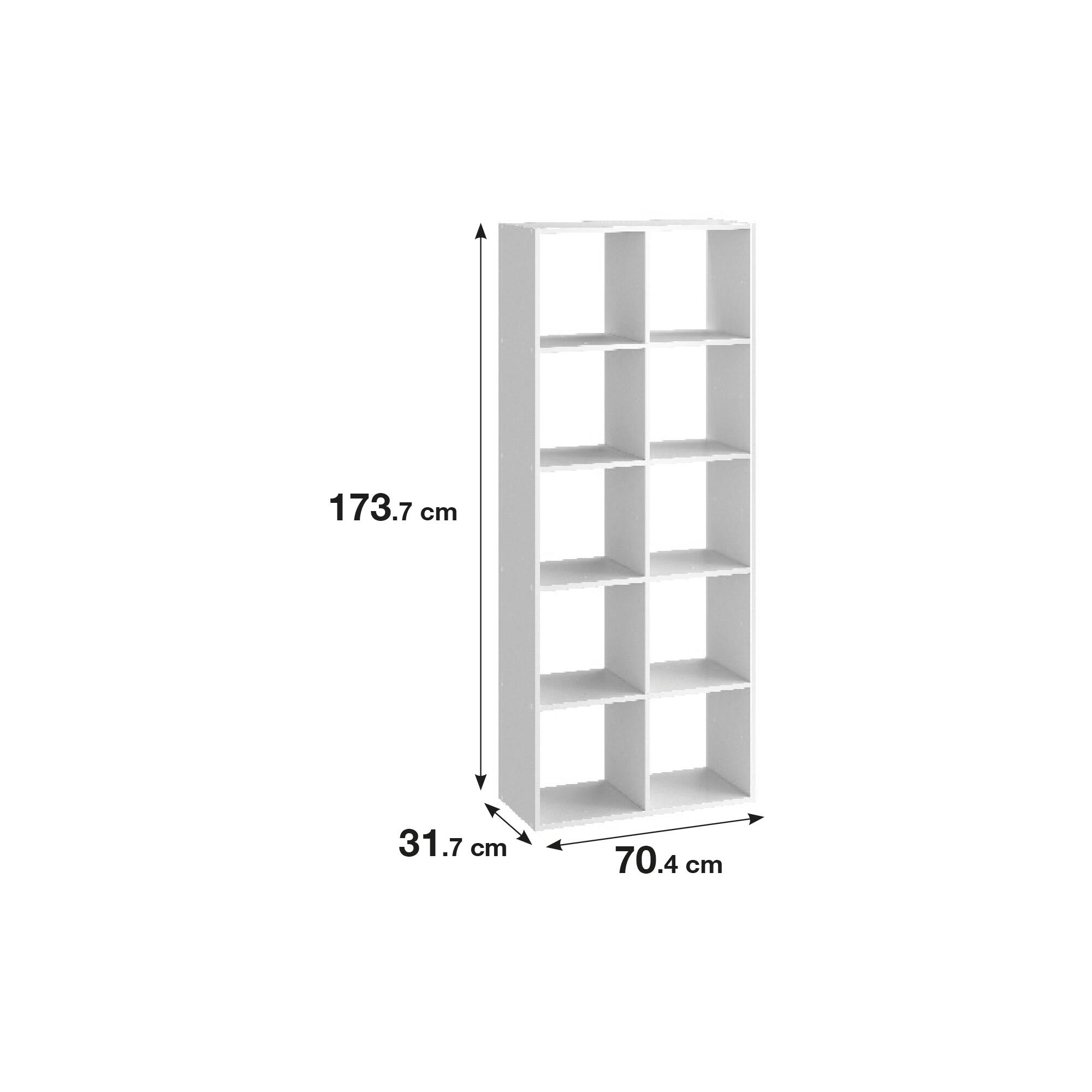 Estantería SPACEO KUB 10 cubos blanco 173.6x70x31.7cm - 2