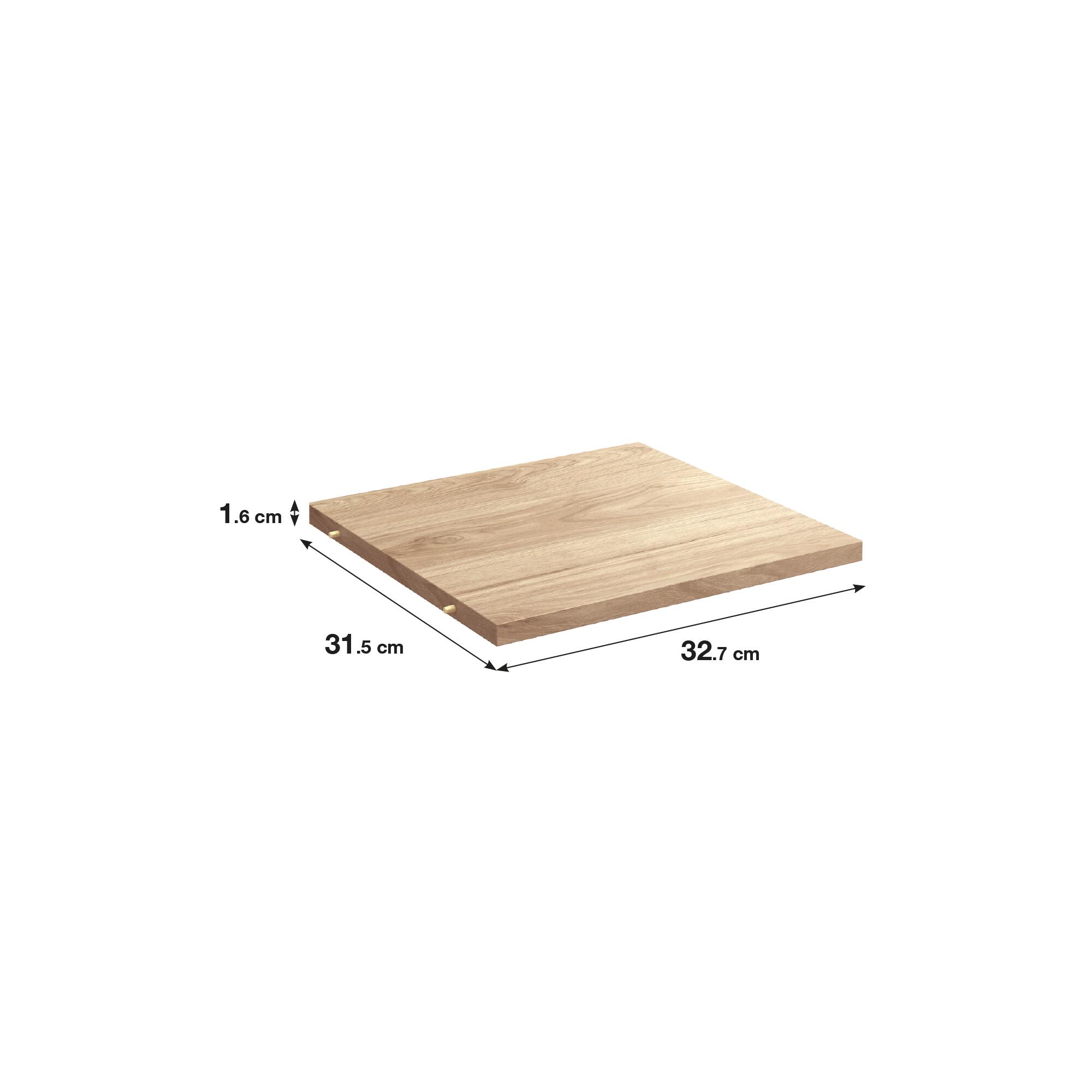 Prateleira para estante SPACEO KUB 32.7X31.5X1.6 CM - 7