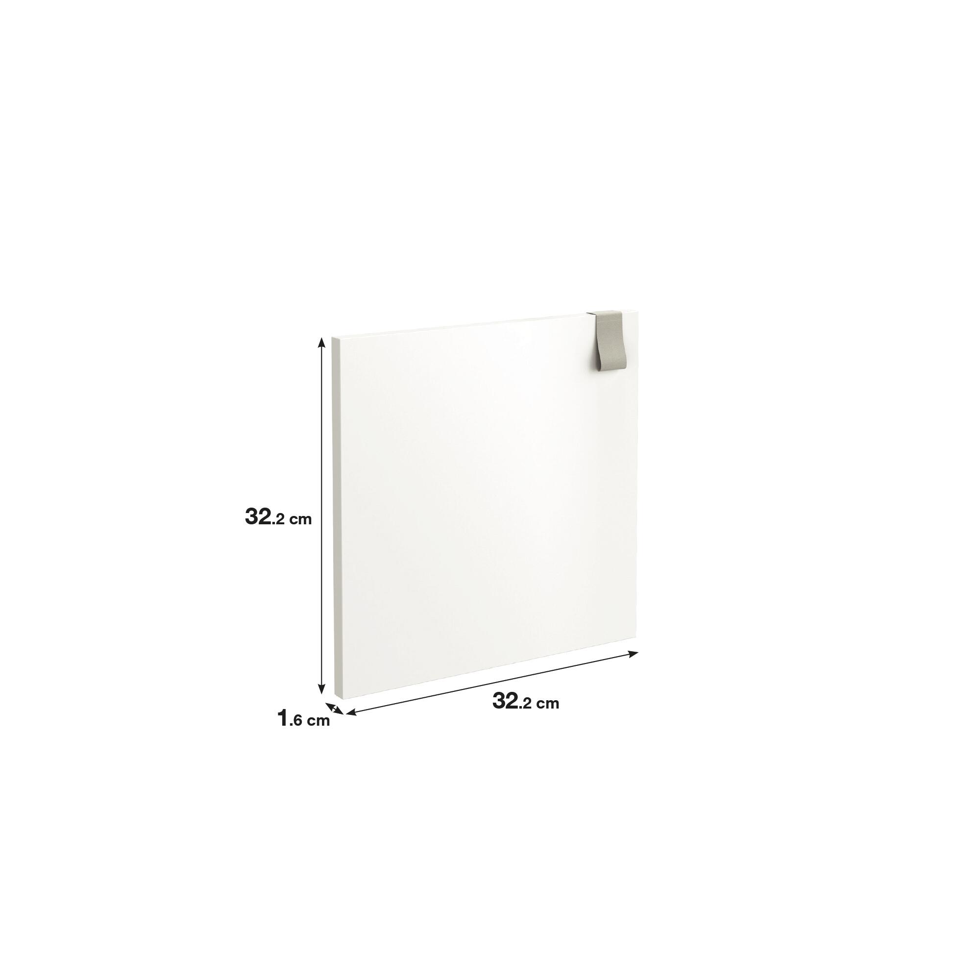 Porta de arrumação Spaceo Kub 32.2x32.2cm branco mate - 8
