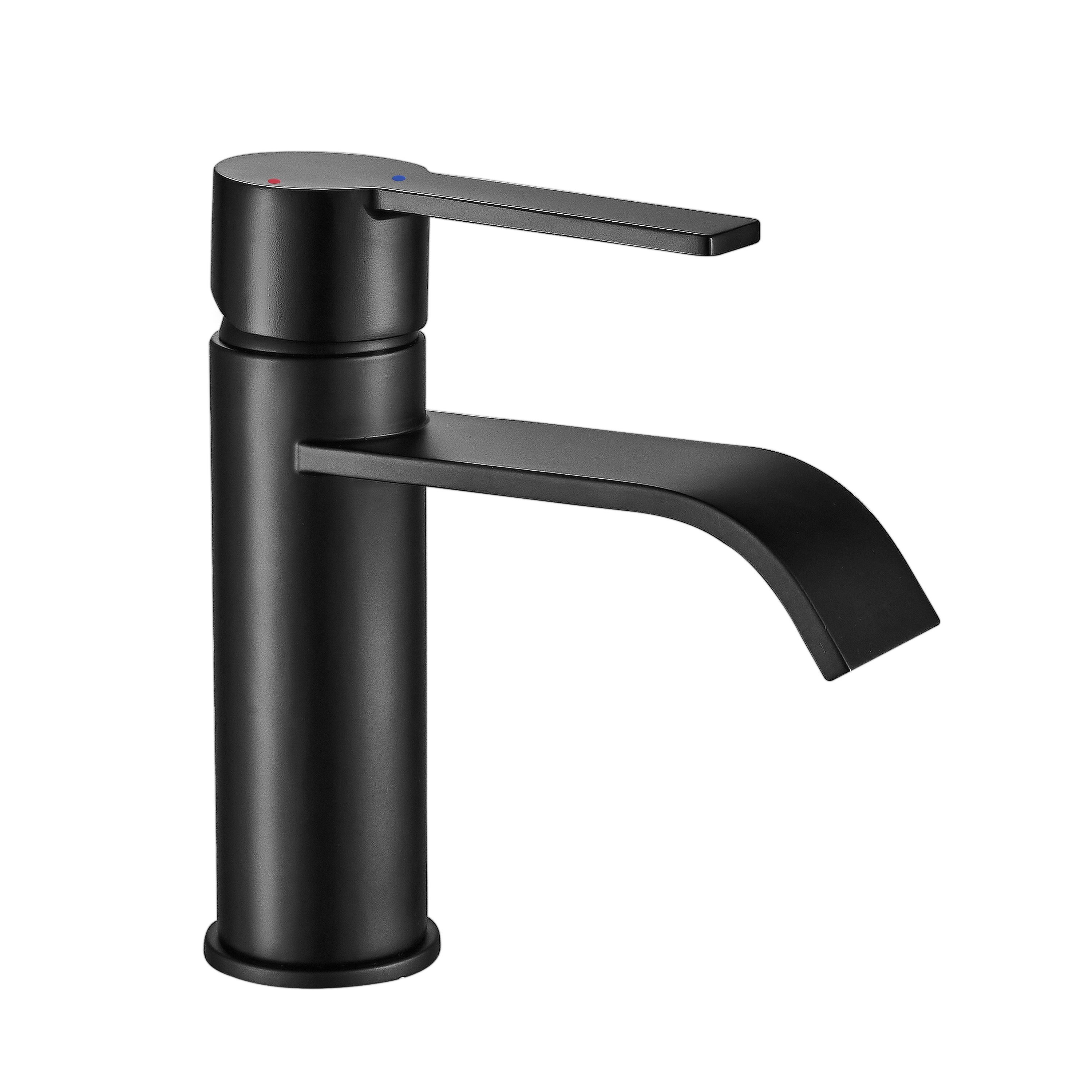 Grifo lavabo SENSEA Hao negro Leroy Merlin