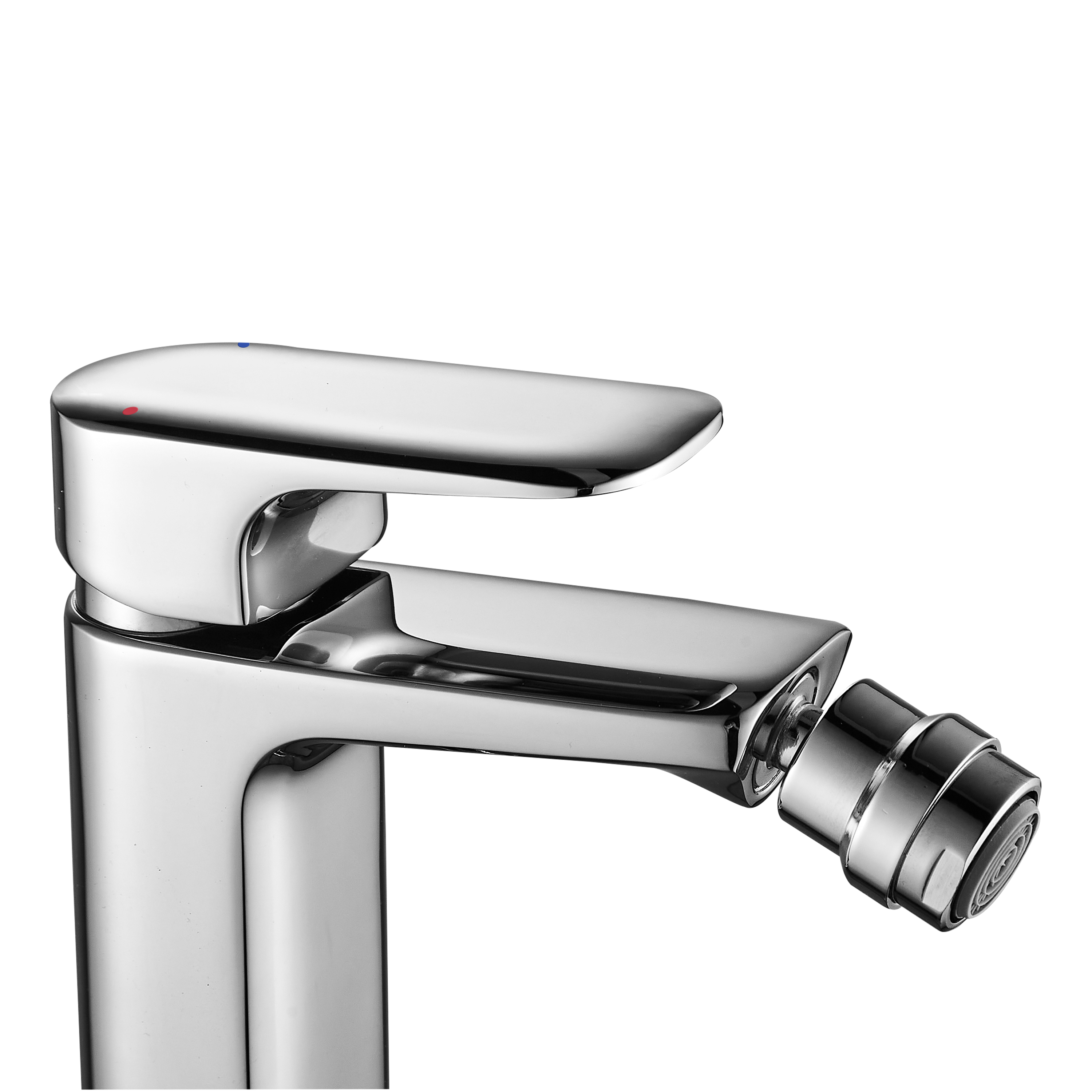 Rubinetto per bidet getto laminare cristallino Remix SENSEA cromato lucido - 8