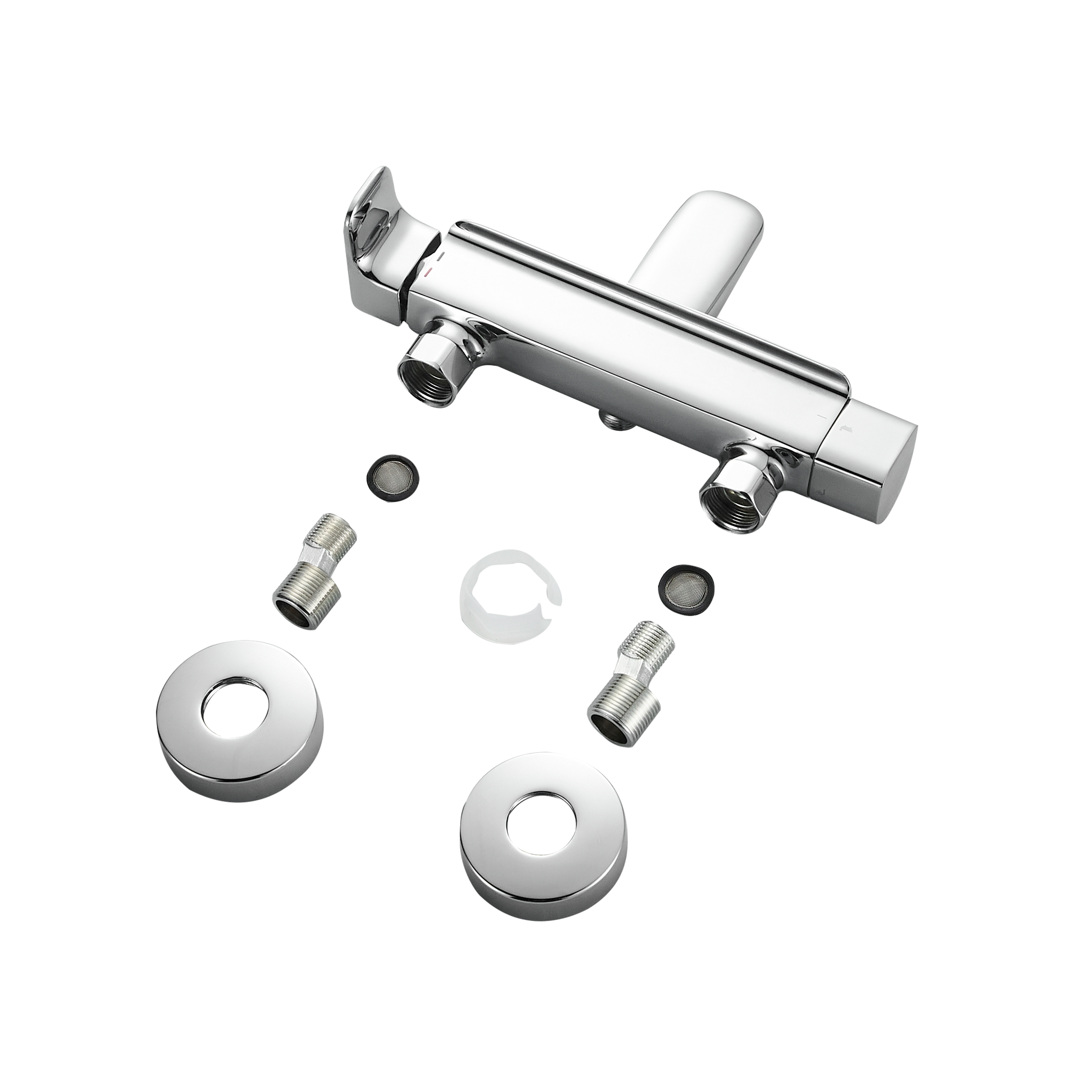 Grifo de bañera monomando SENSEA Remix cromo mate Latón - 5