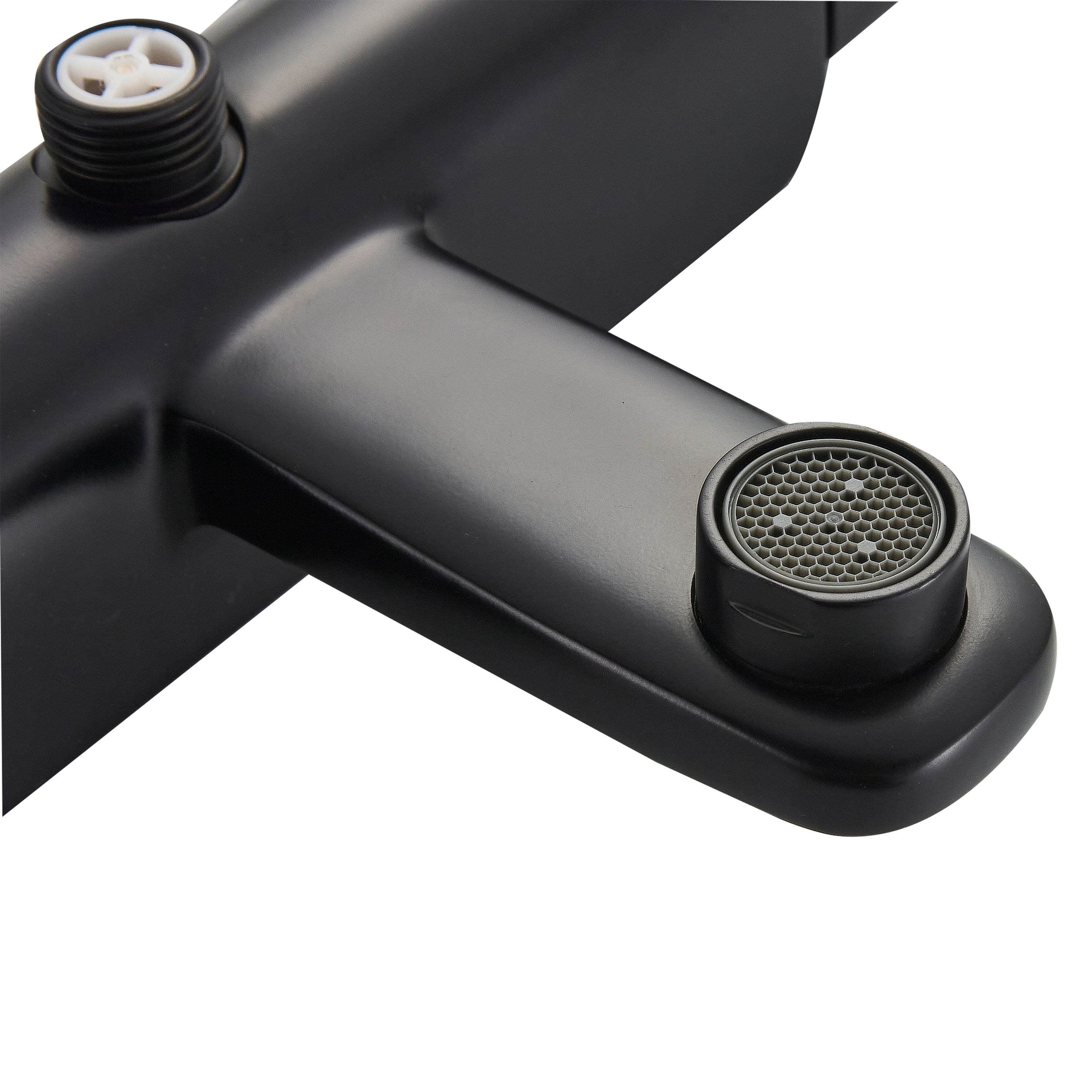 Grifo de bañera monomando SENSEA Remix negro mate Latón - 11