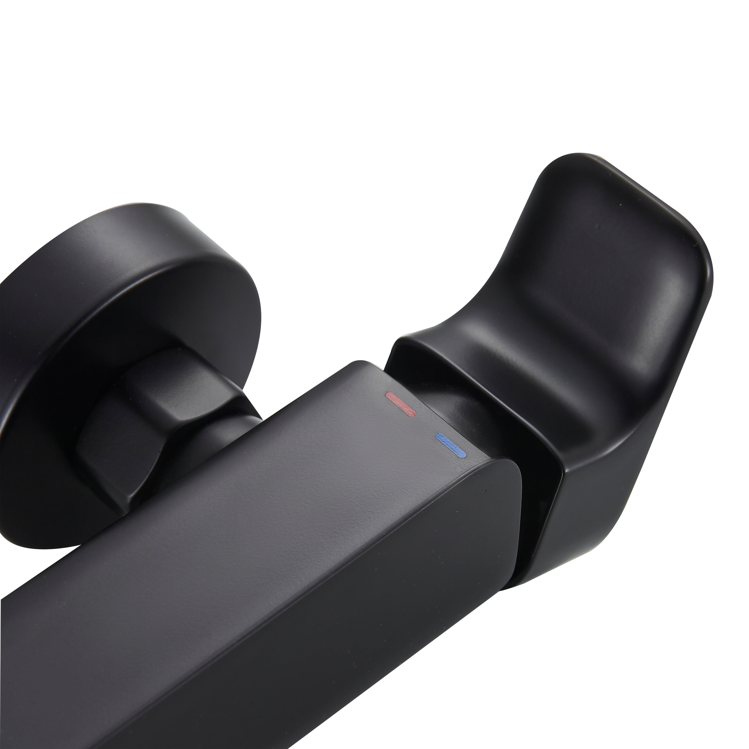 Mitigeur de bain mécanique noir brossé, Remix, SENSEA - 4