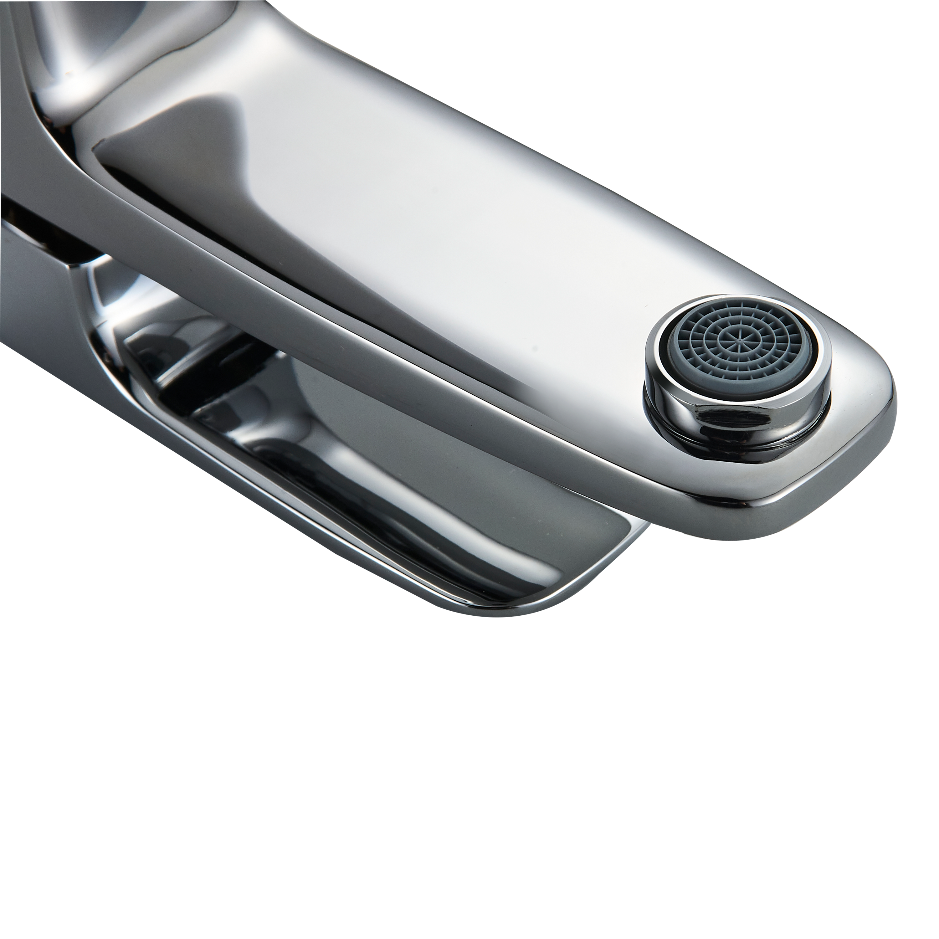 Grifo de lavabo SENSEA Remix monomando caño alto cromo brillo. Antical. Latón - 5