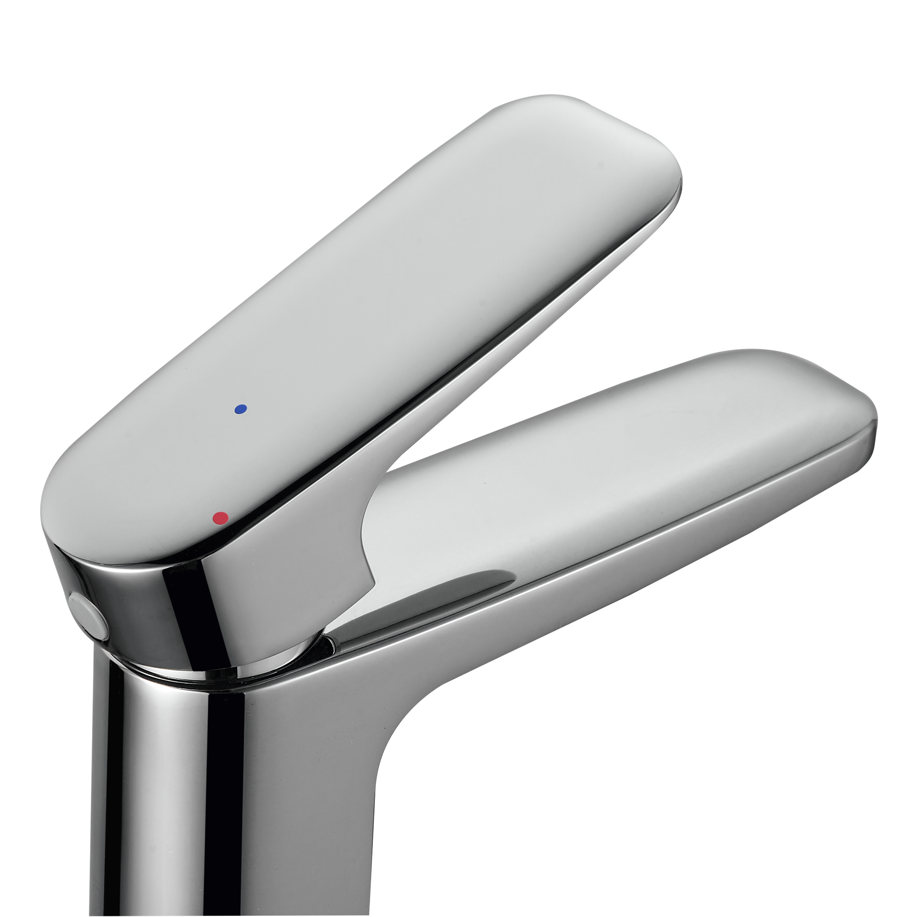 Grifo de lavabo SENSEA Remix monomando caño alto cromo brillo. Antical. Latón - 6