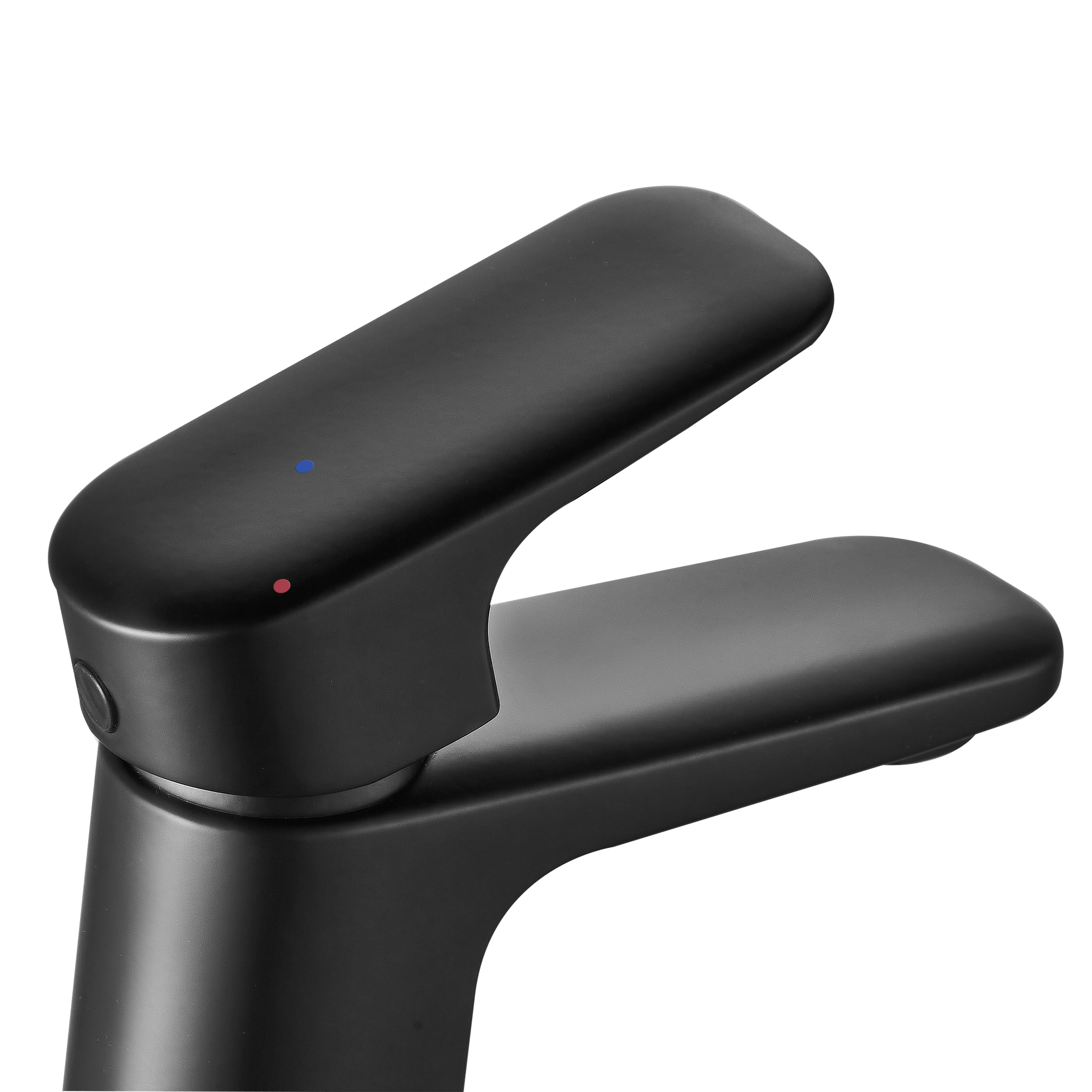 Mitigeur de lavabo noir brossé S, Remix, SENSEA - 4