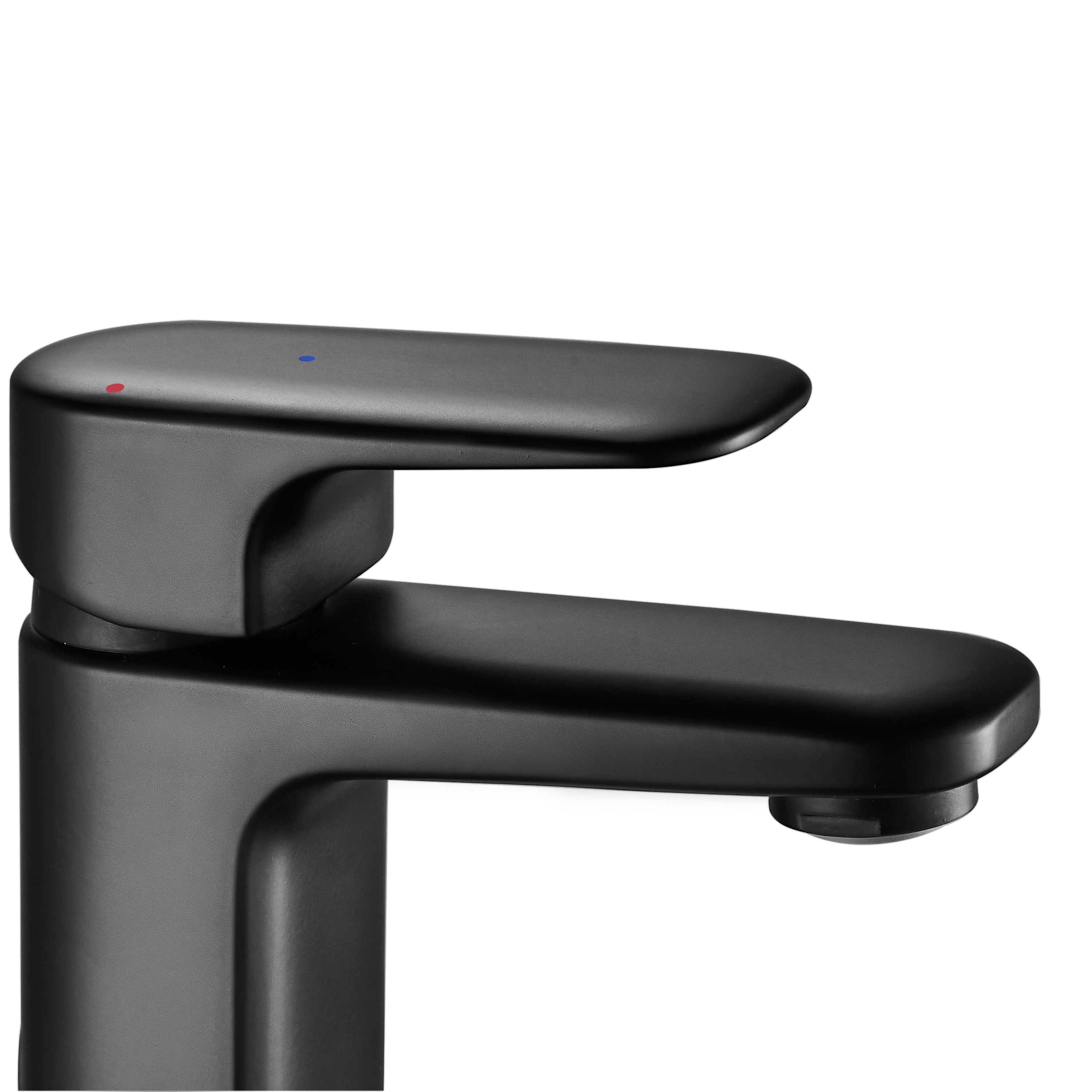 Mitigeur de lavabo noir brossé S, Remix, SENSEA - 3