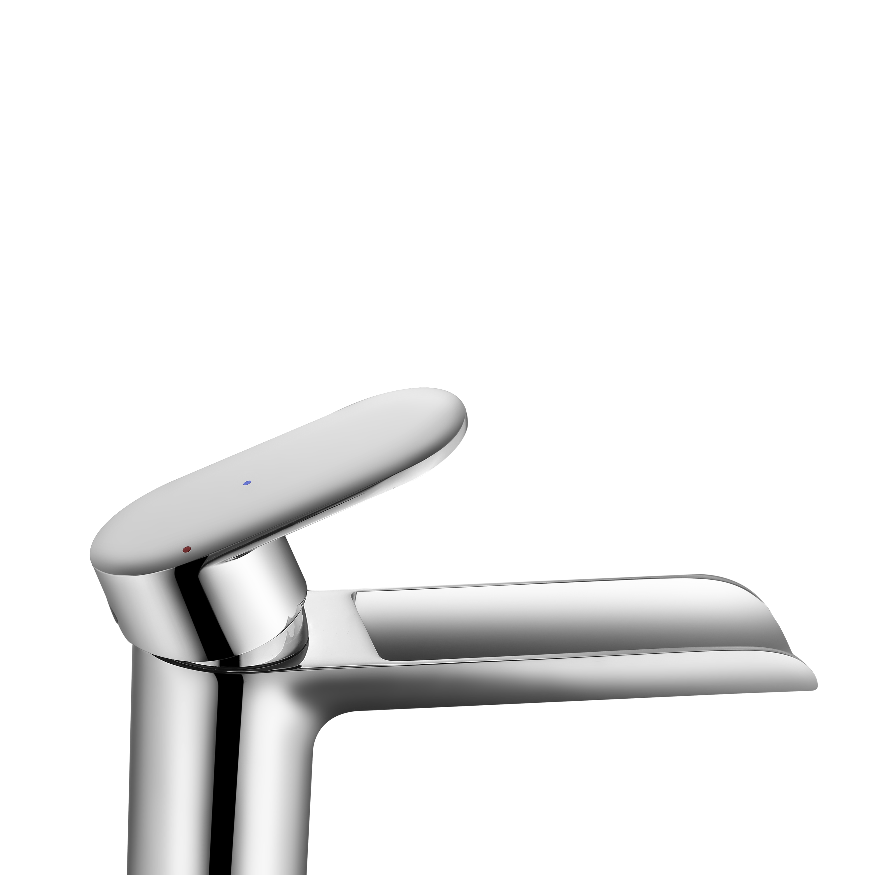 Rubinetto per lavabo getto a cascata d'acqua Icone cromato lucido SENSEA H 31 cm - 10