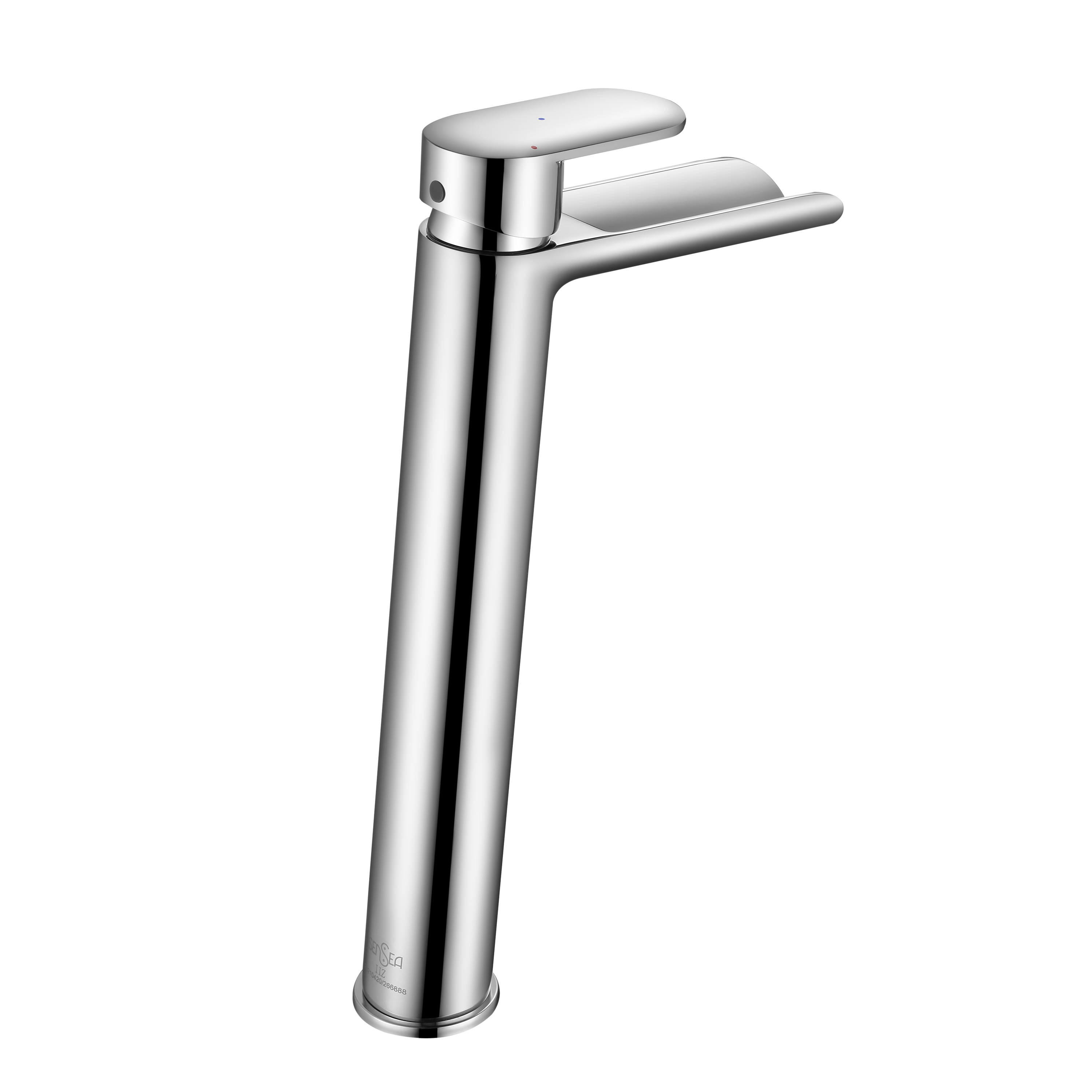 Rubinetto per lavabo getto a cascata d'acqua Icone cromato lucido SENSEA H 31 cm - 6