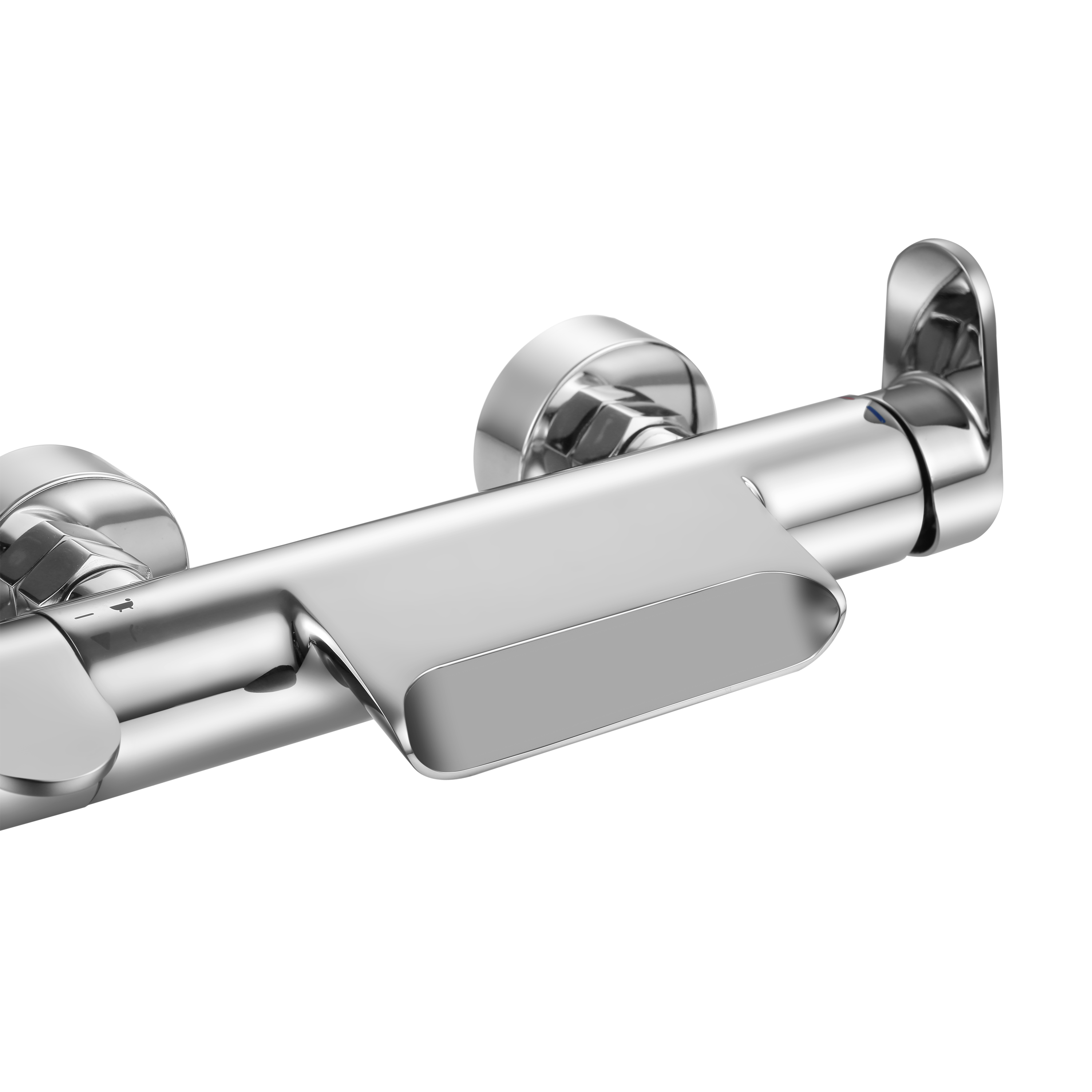 Mitigeur de bain mécanique chrome, Icone cascade, SENSEA - 2