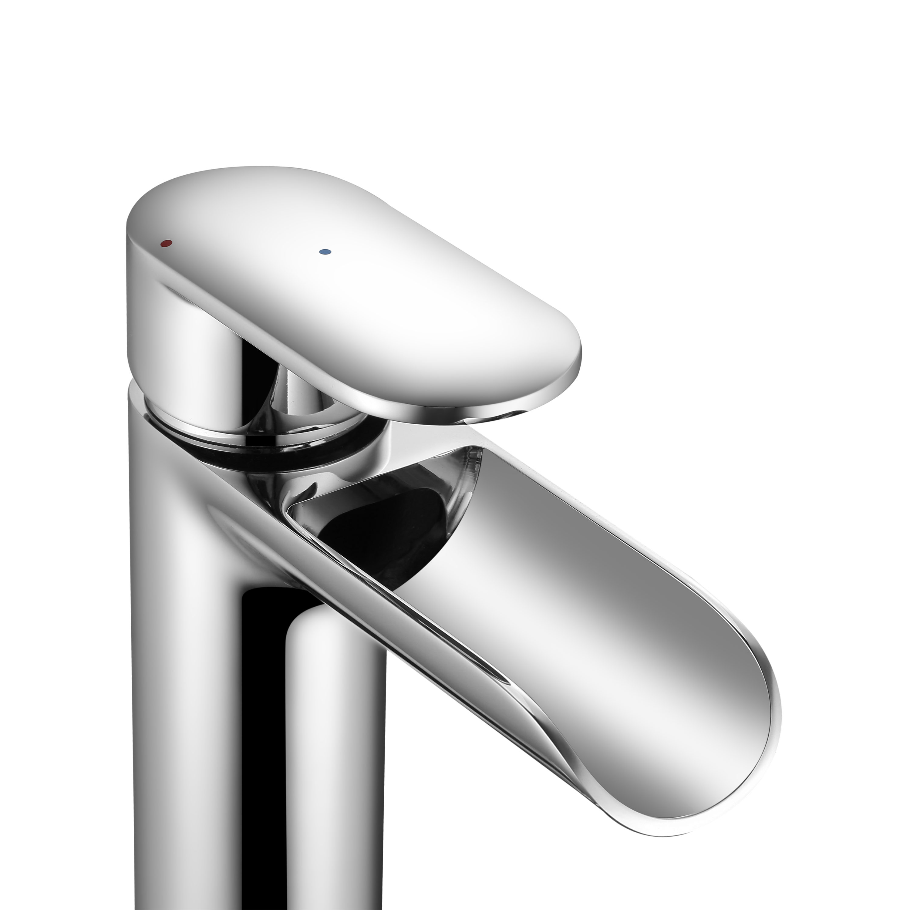 Grifo de lavabo SENSEA Icone bimando cromo brillo. Apertura en frío. Latón - 5