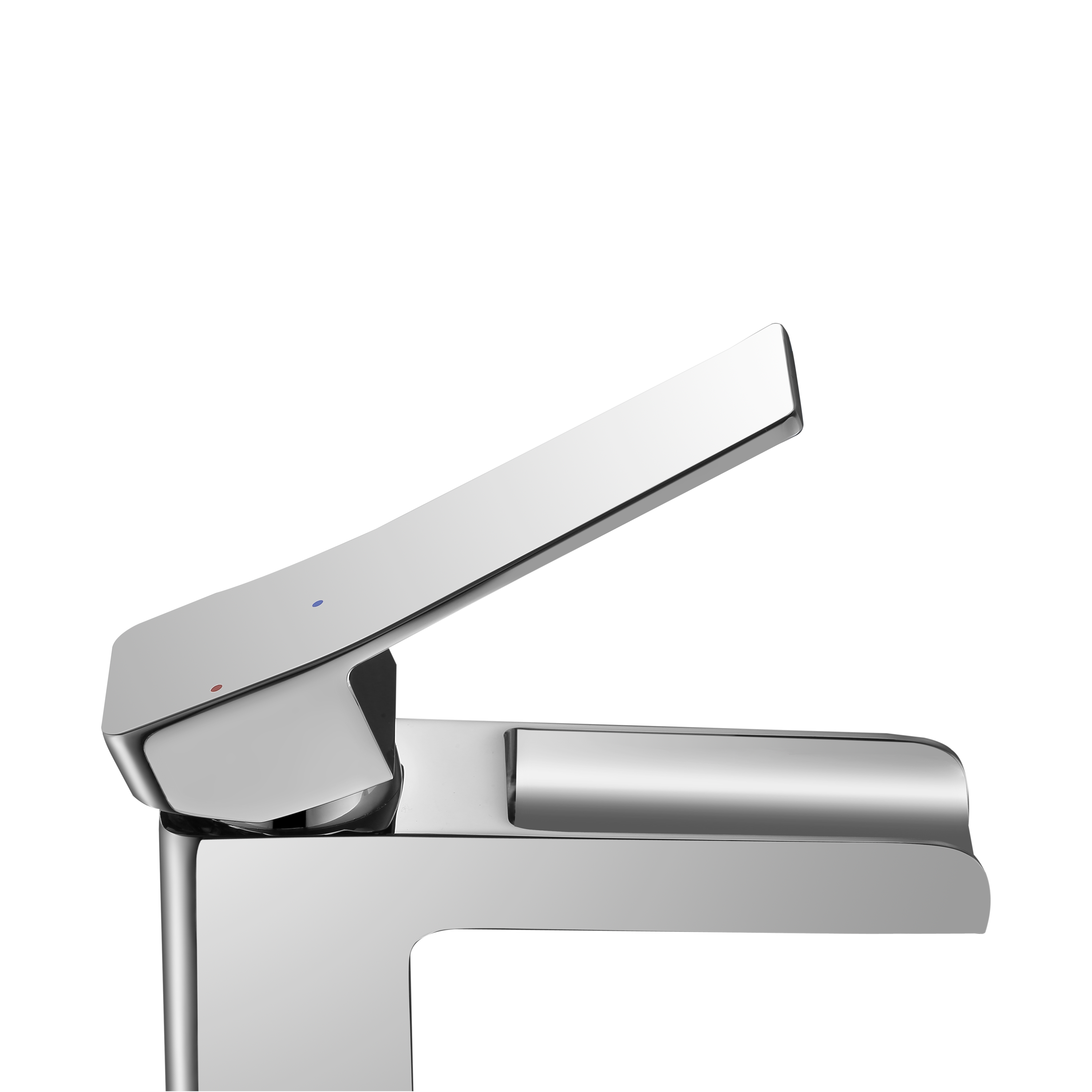 Grifo de lavabo SENSEA Studio bimando cromo brillo. Apertura en frío. Latón - 4