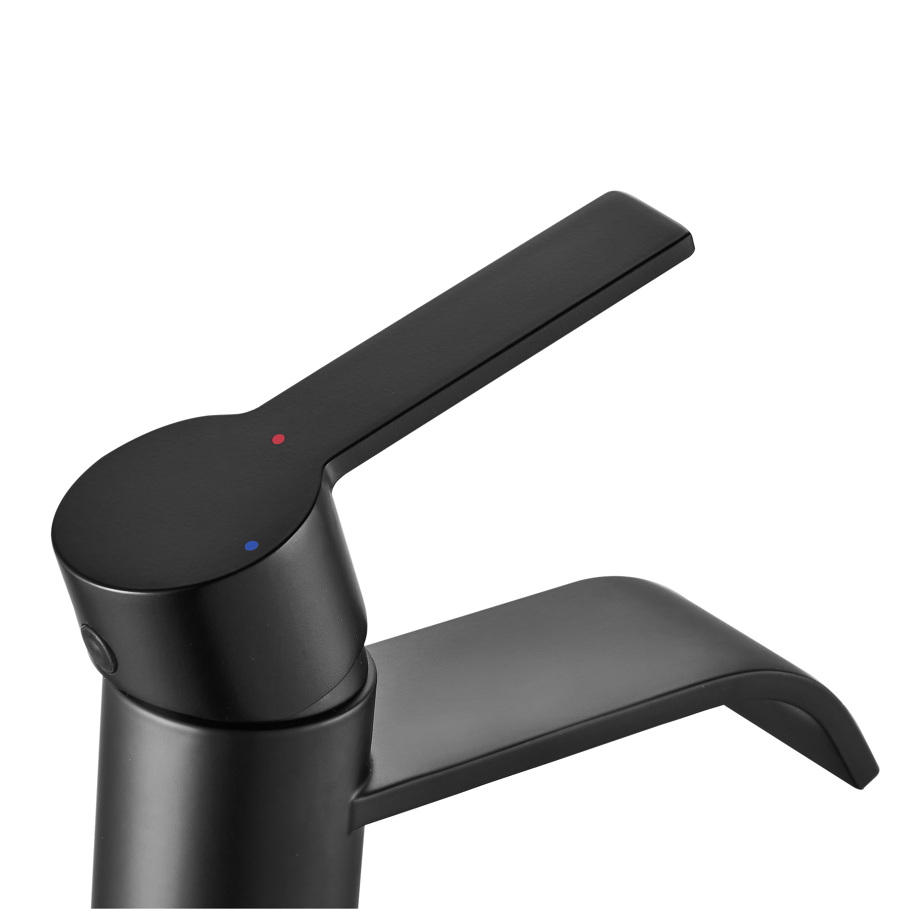 Mitigeur de lavabo noir brossé M, Hao, SENSEA - 4