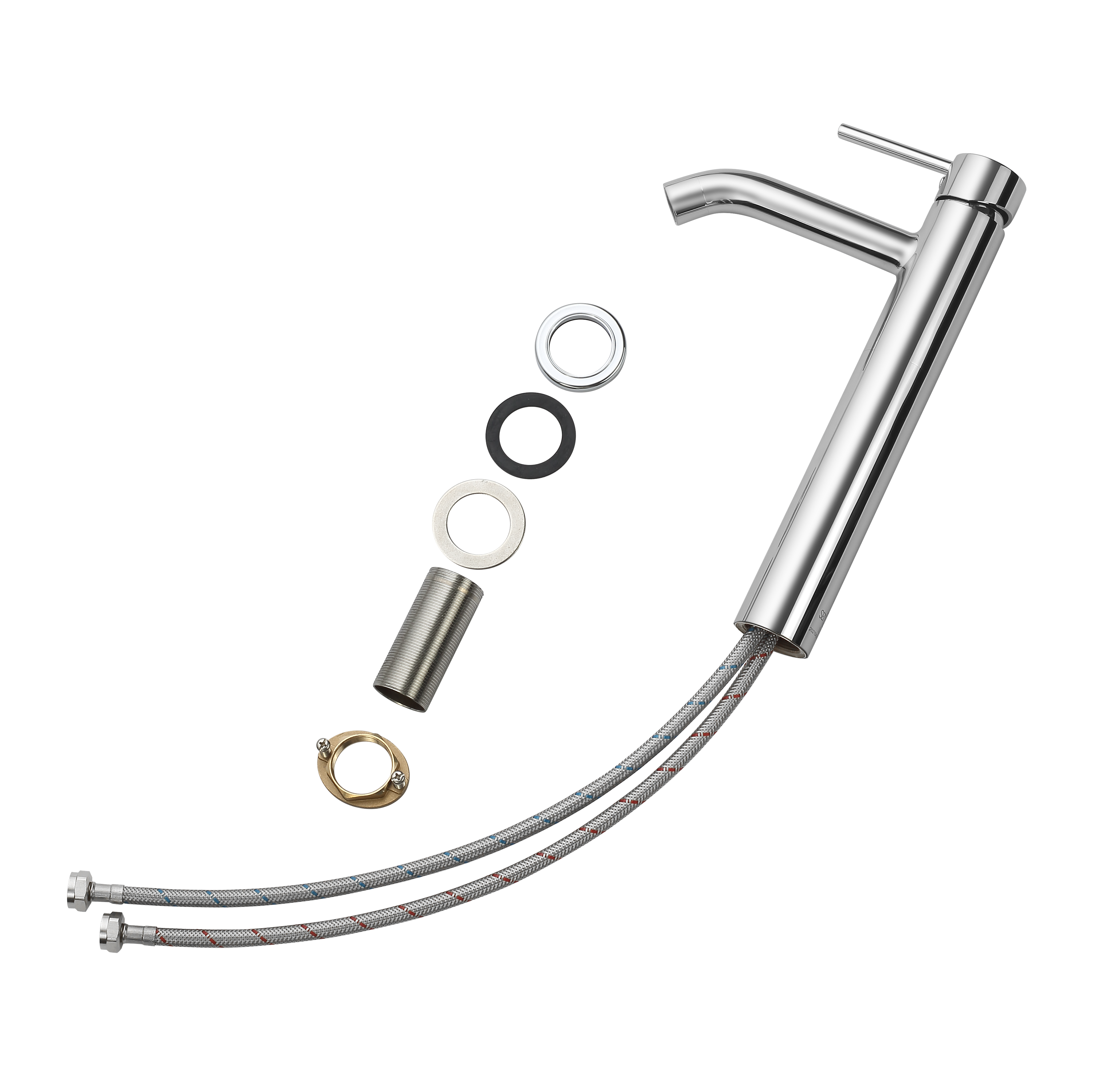 Mitigeur de lavabo chrome XL, Mia, SENSEA - 5