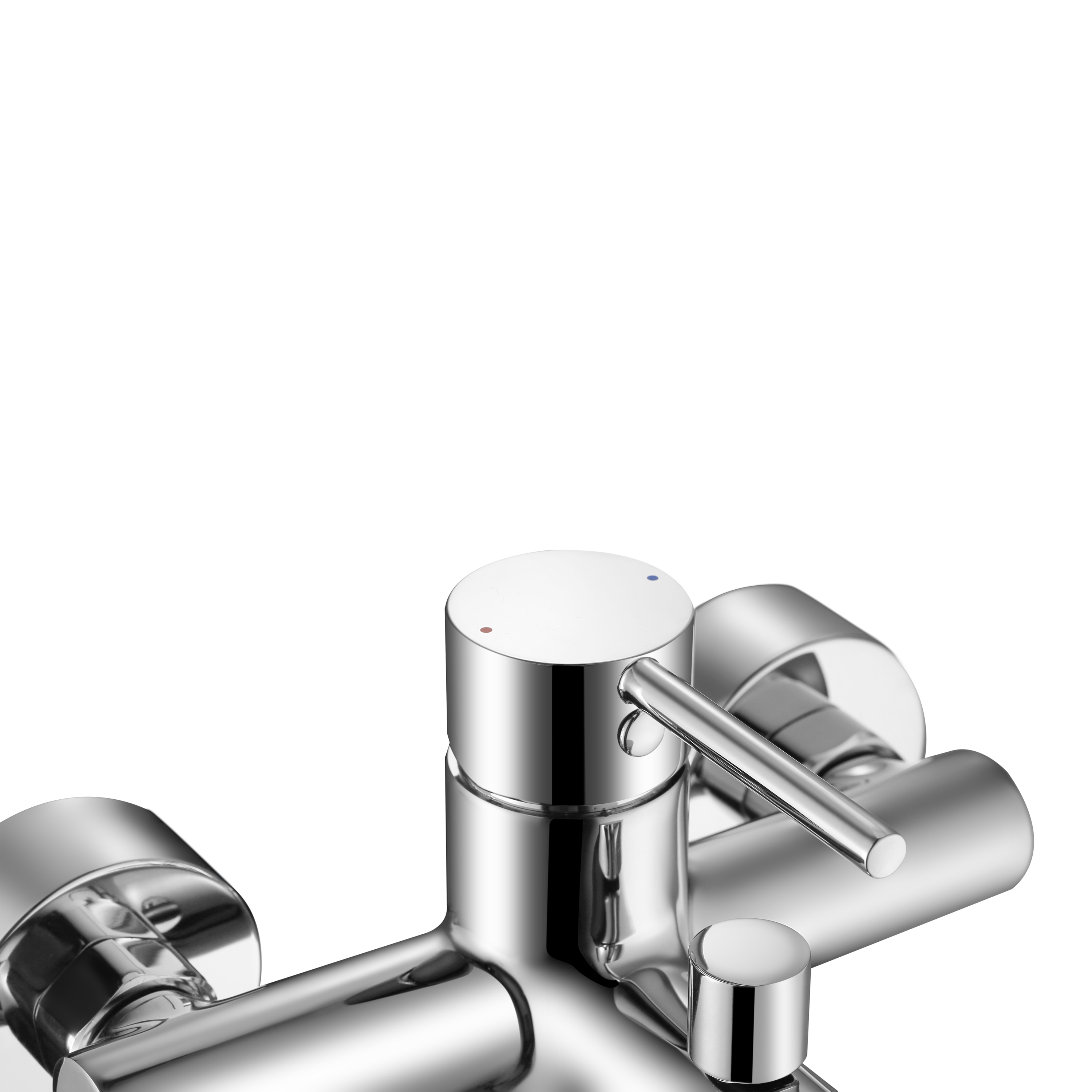 Grifo de bañera monomando SENSEA Mia cromo brillo Latón - 10