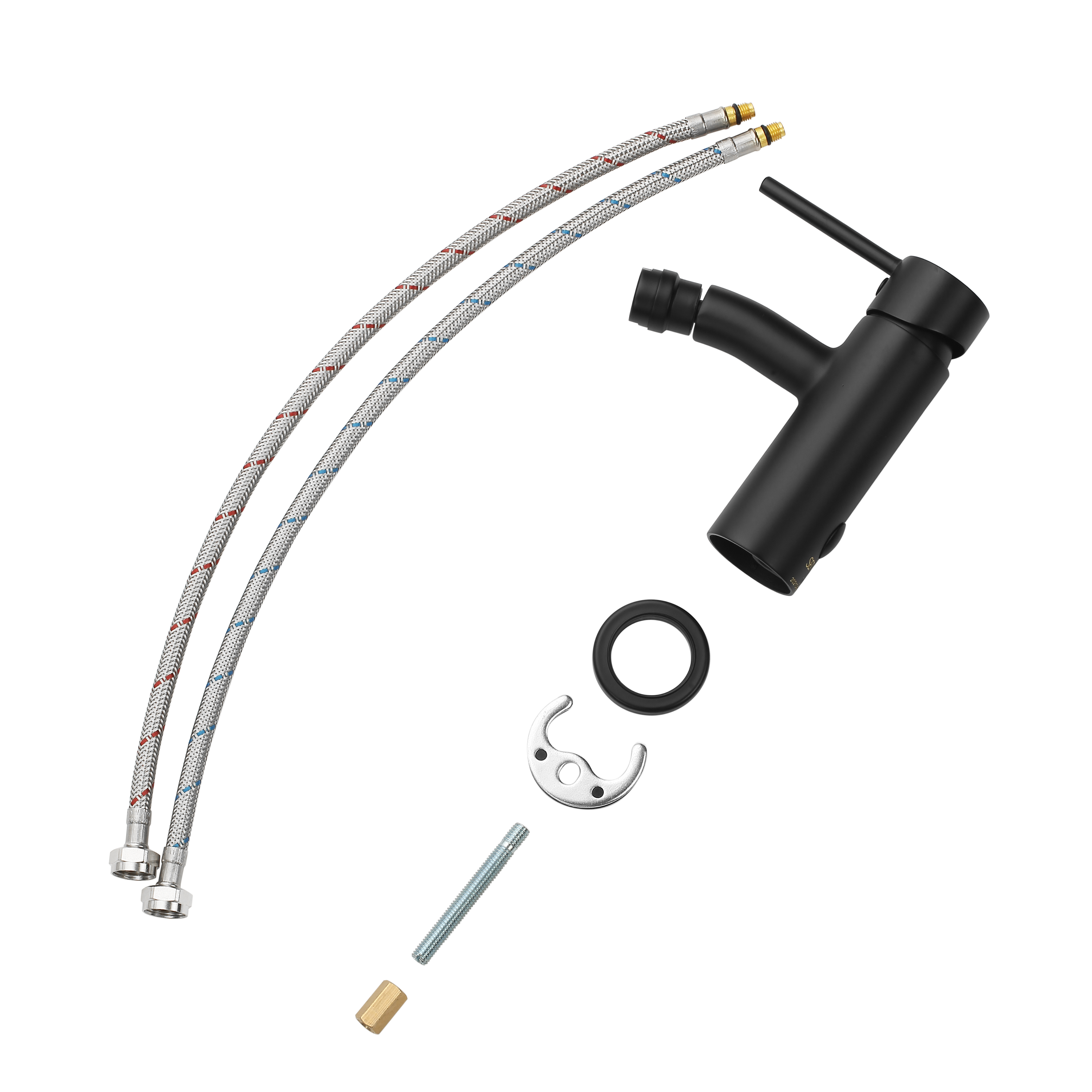 Torneira de bidé monocomando preto Sensea Mia - 12