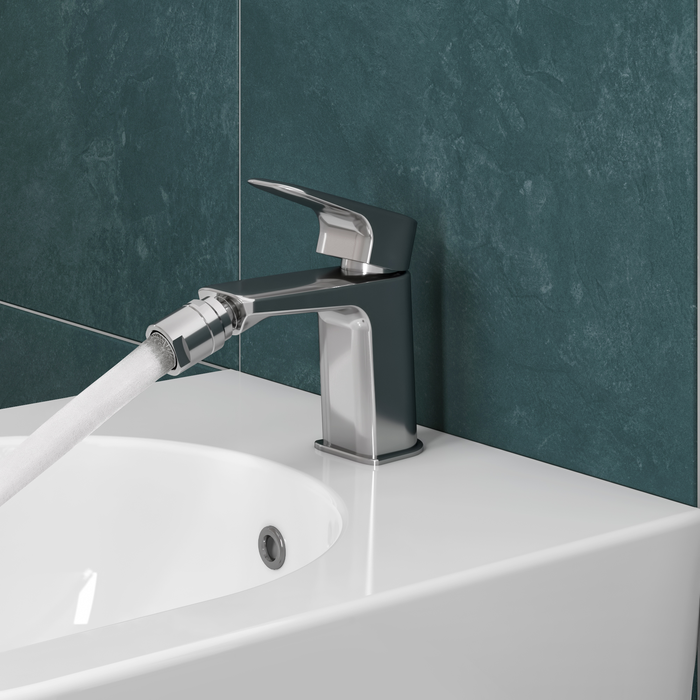 mitigeur de bidet couleur chromé