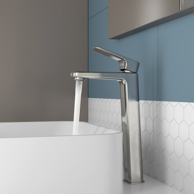 Robinet de lavabo chrome XL Remix SENSEA