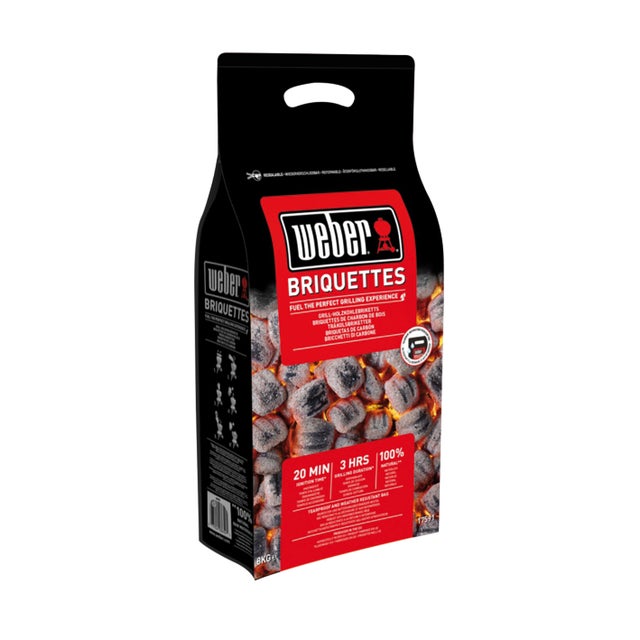 Bricchette di carbone WEBER 8 kg