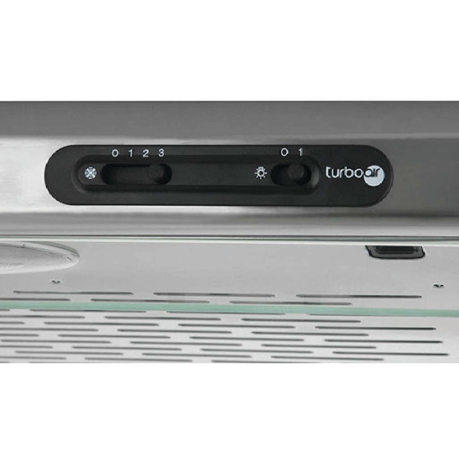 Cappa sottopensile Tilly TURBOAIR argento L 60 cm - 3