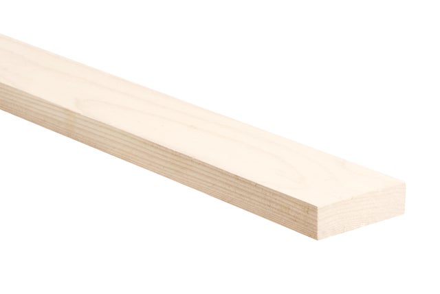 Planche rabotée sapin petits noeuds, Ep.15 x l.92 mm mm, 2.5 m