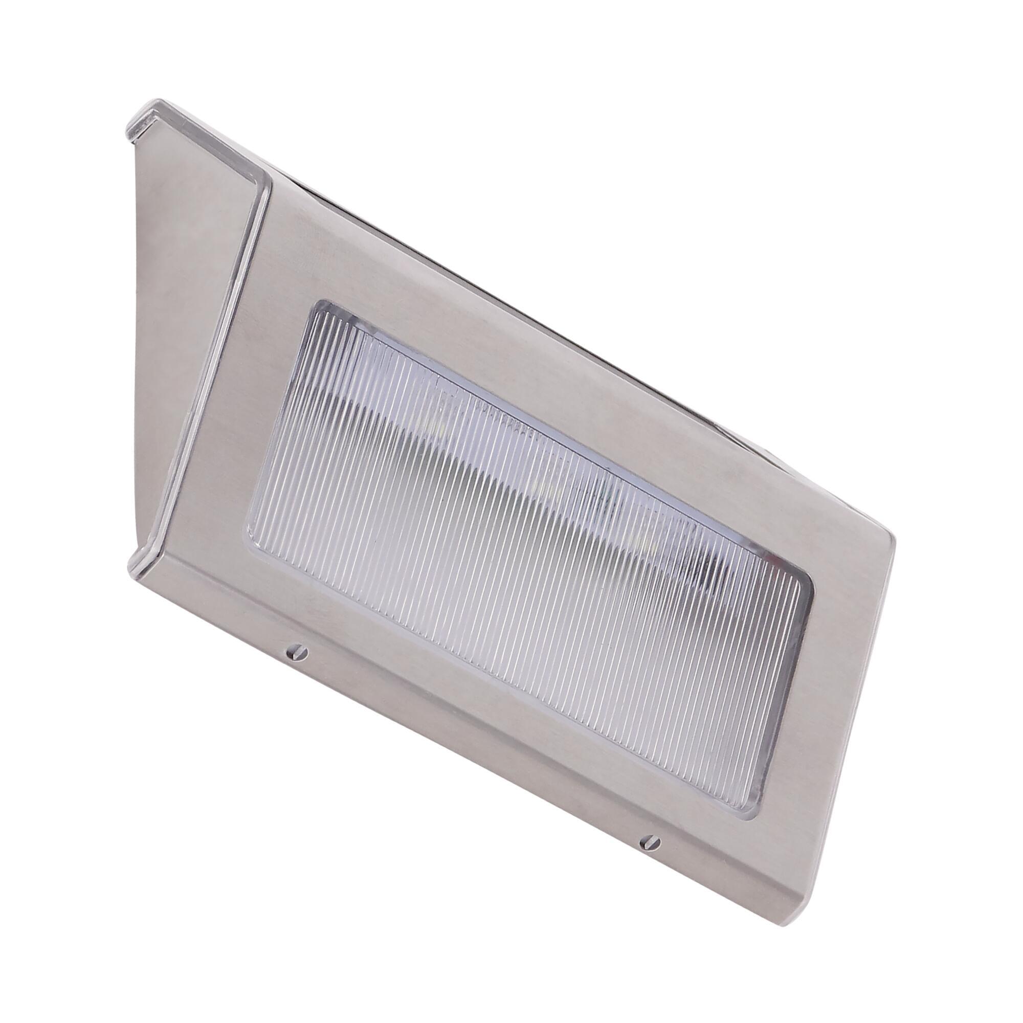 Lot de 2 appliques solaires Nils 25 Lumen blanc froid inox INSPIRE - 6