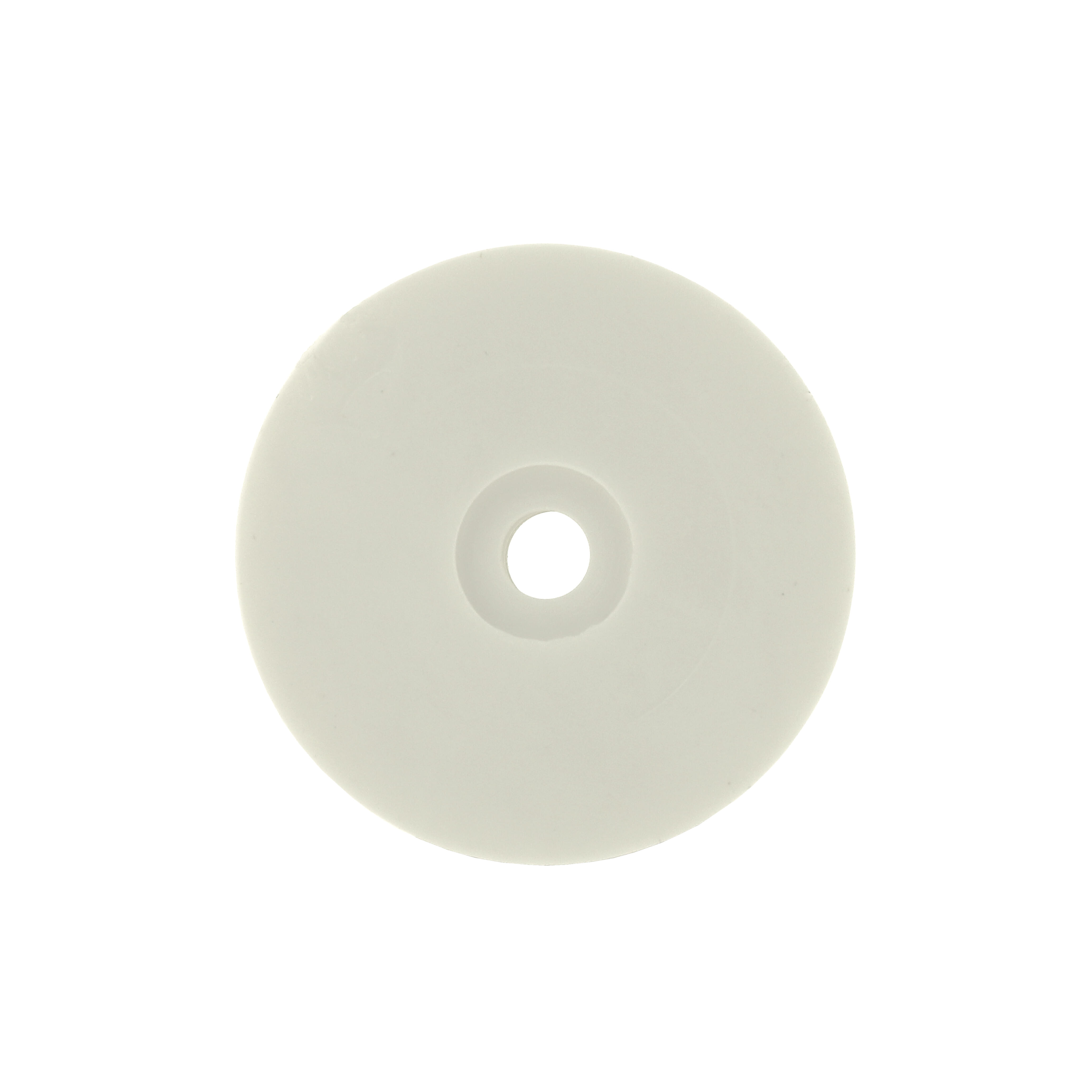 Lot de 4 butées de porte à visser caoutchouc ALPERTEC blanc, ⌀4 x H.2.5 cm - 3