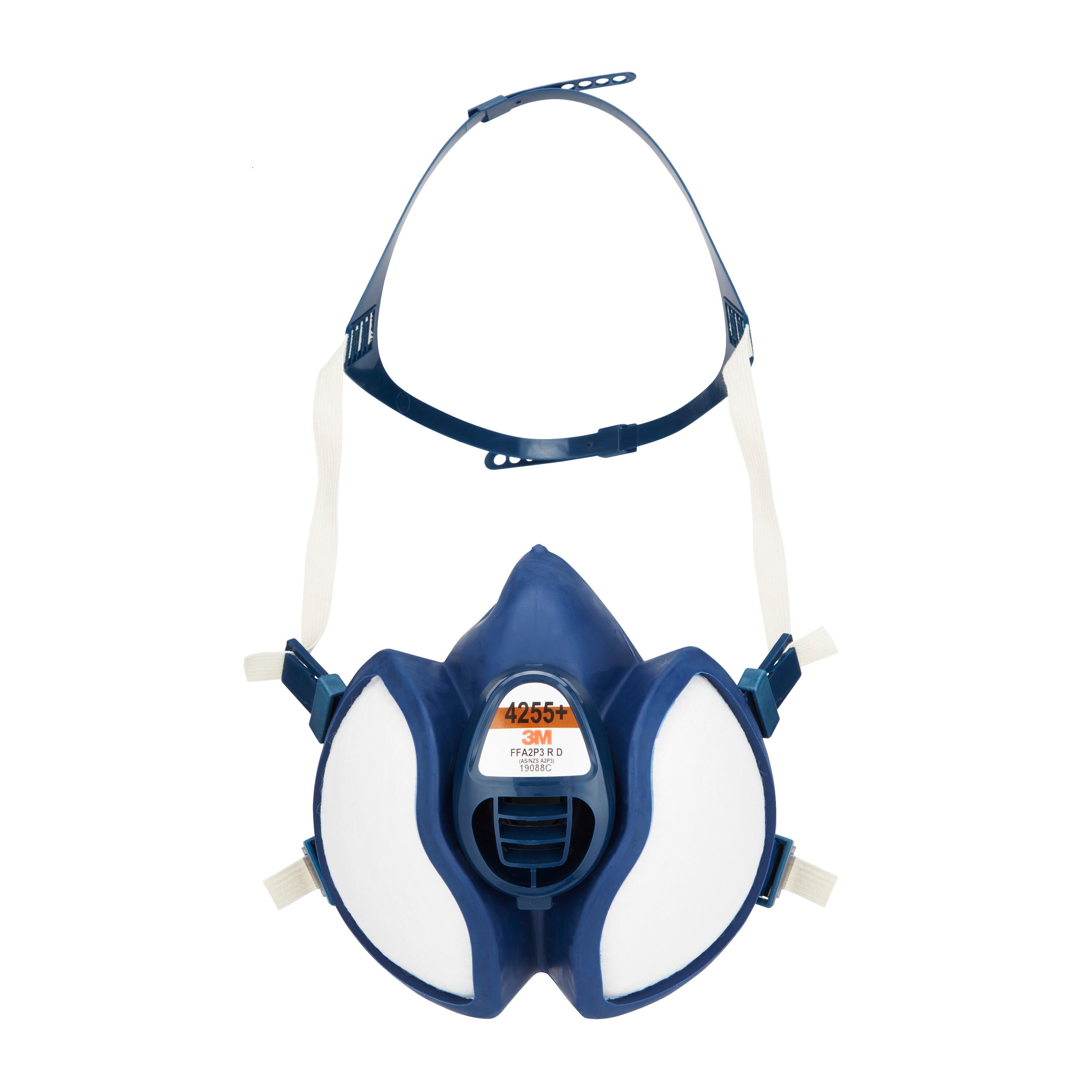 3M respiratory protection half mask maintenance-free, FFA1P2R D-filters, 4251, EN safety certified