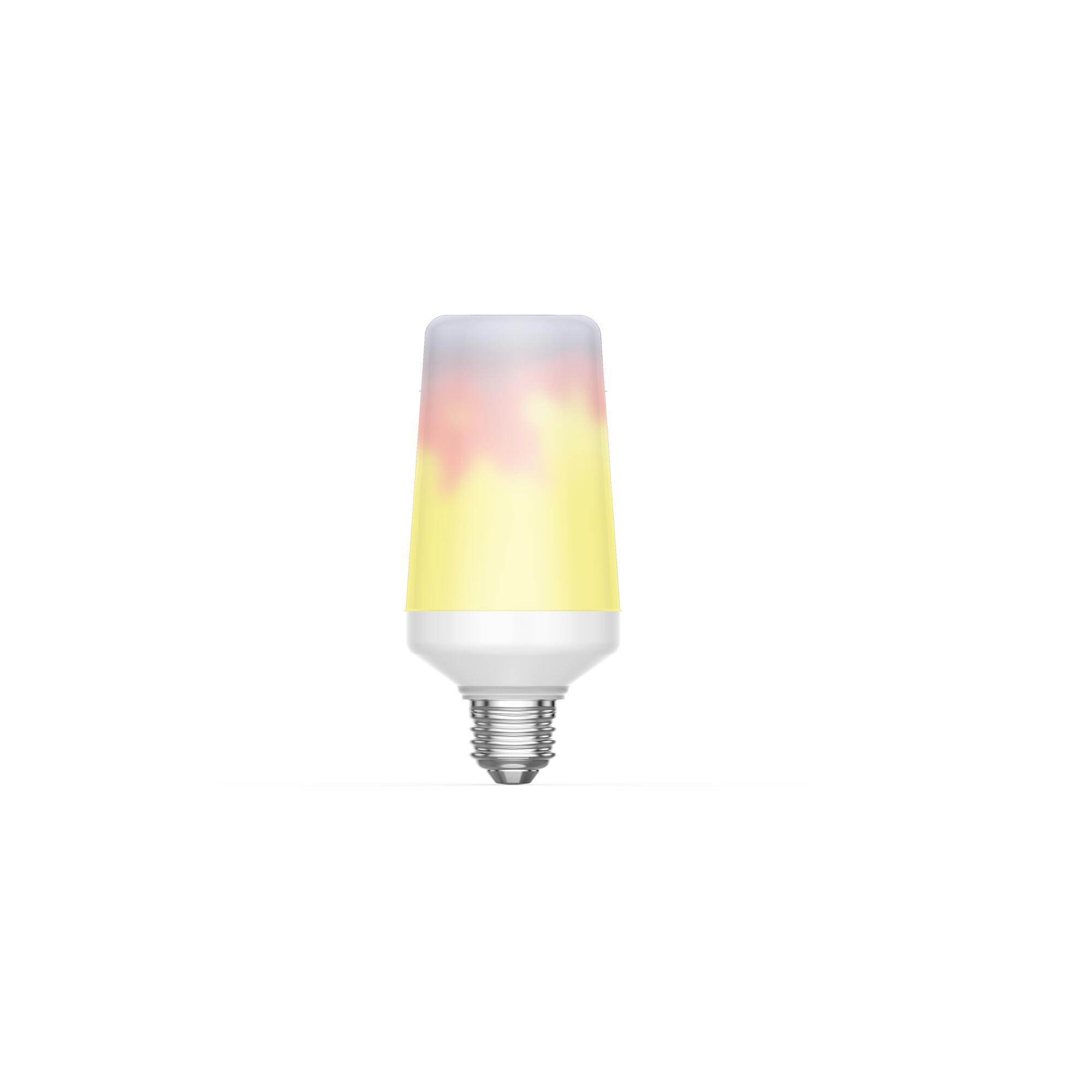 Ampoule décorative led feu / flamme E27 20 W blanc très chaud, LEXMAN - 2