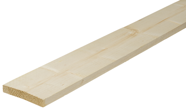 Planche brut sapin petits nœuds, Ep.25 x l.195 mm mm, 2.5 m
