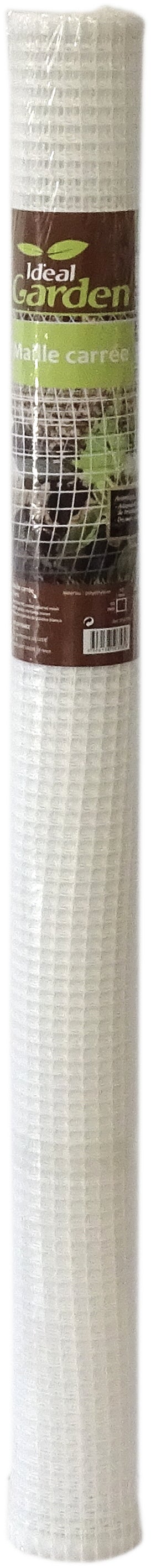 Grillage rouleau polyéthylène blanc, Ideal Garden H.1 x L.3 m