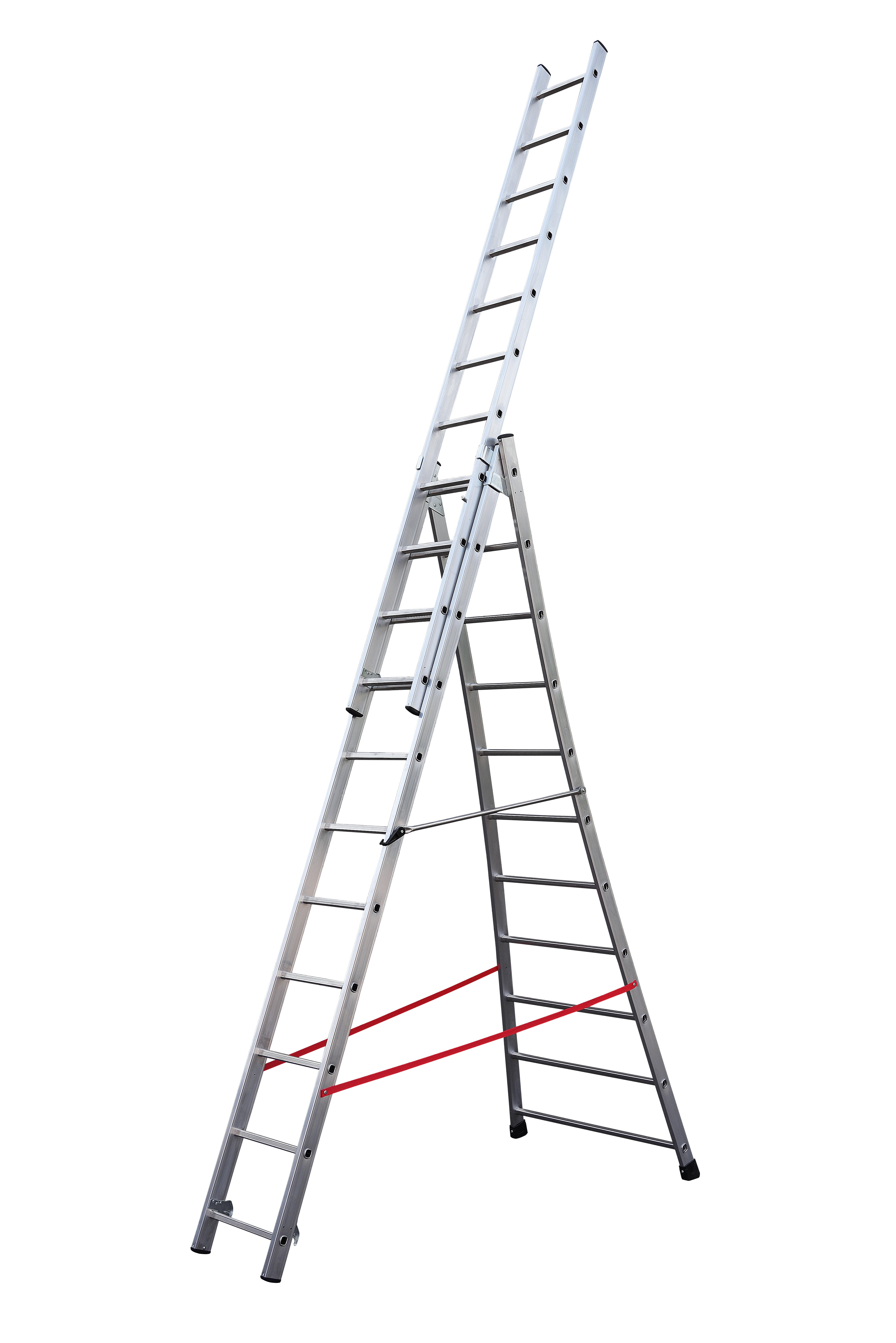 Echelle transformable aluminium HAILO 33 marches - 8